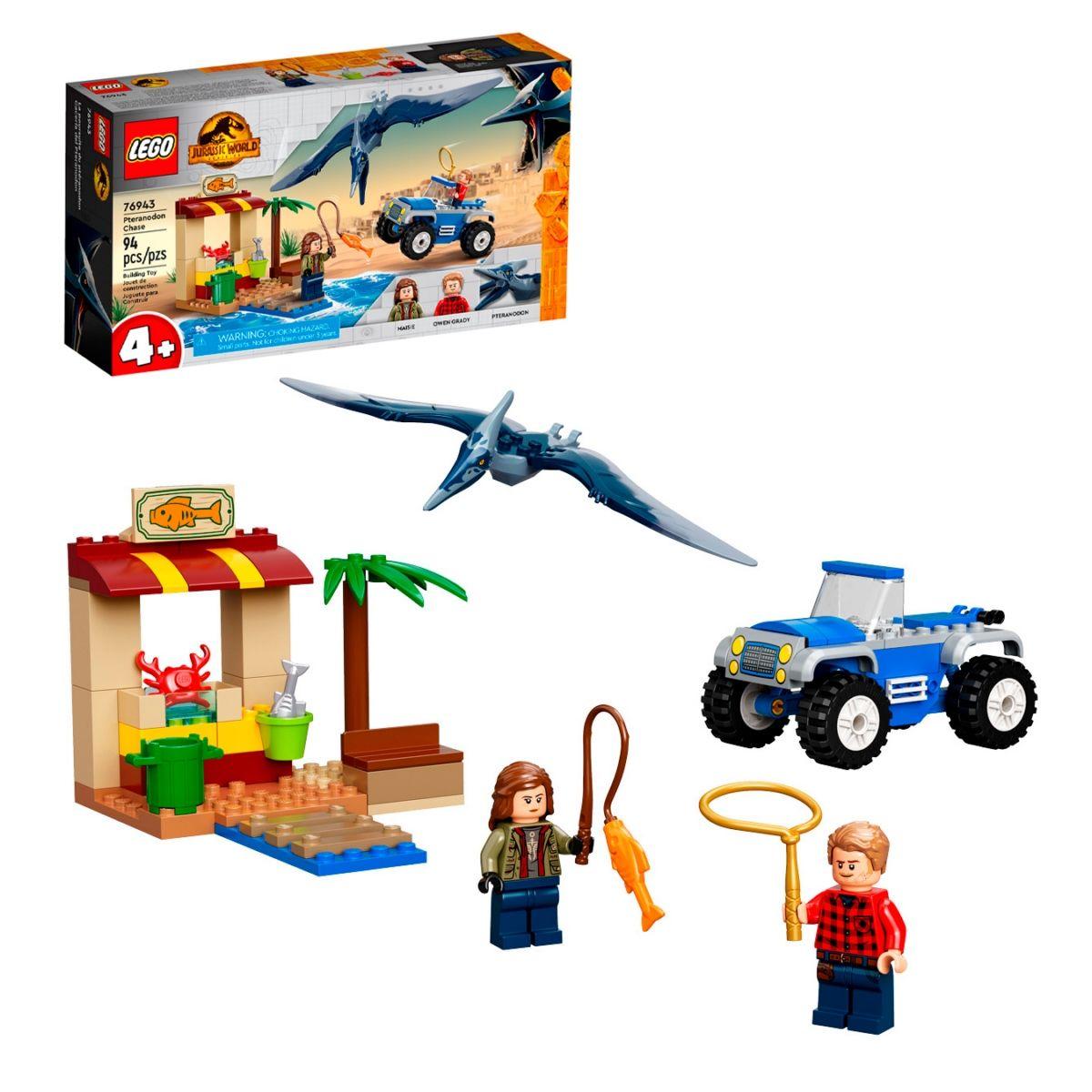 Cacería Del Pteranodon Jurassic World Lego-0