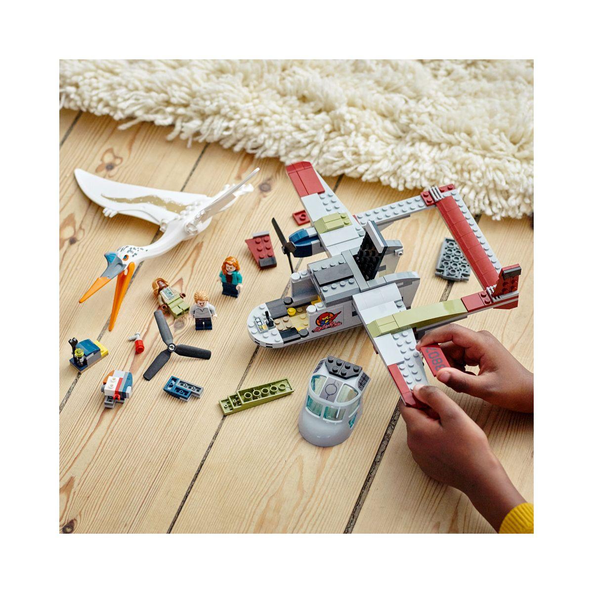 Cacería Del Pteranodon Jurassic World Lego-1