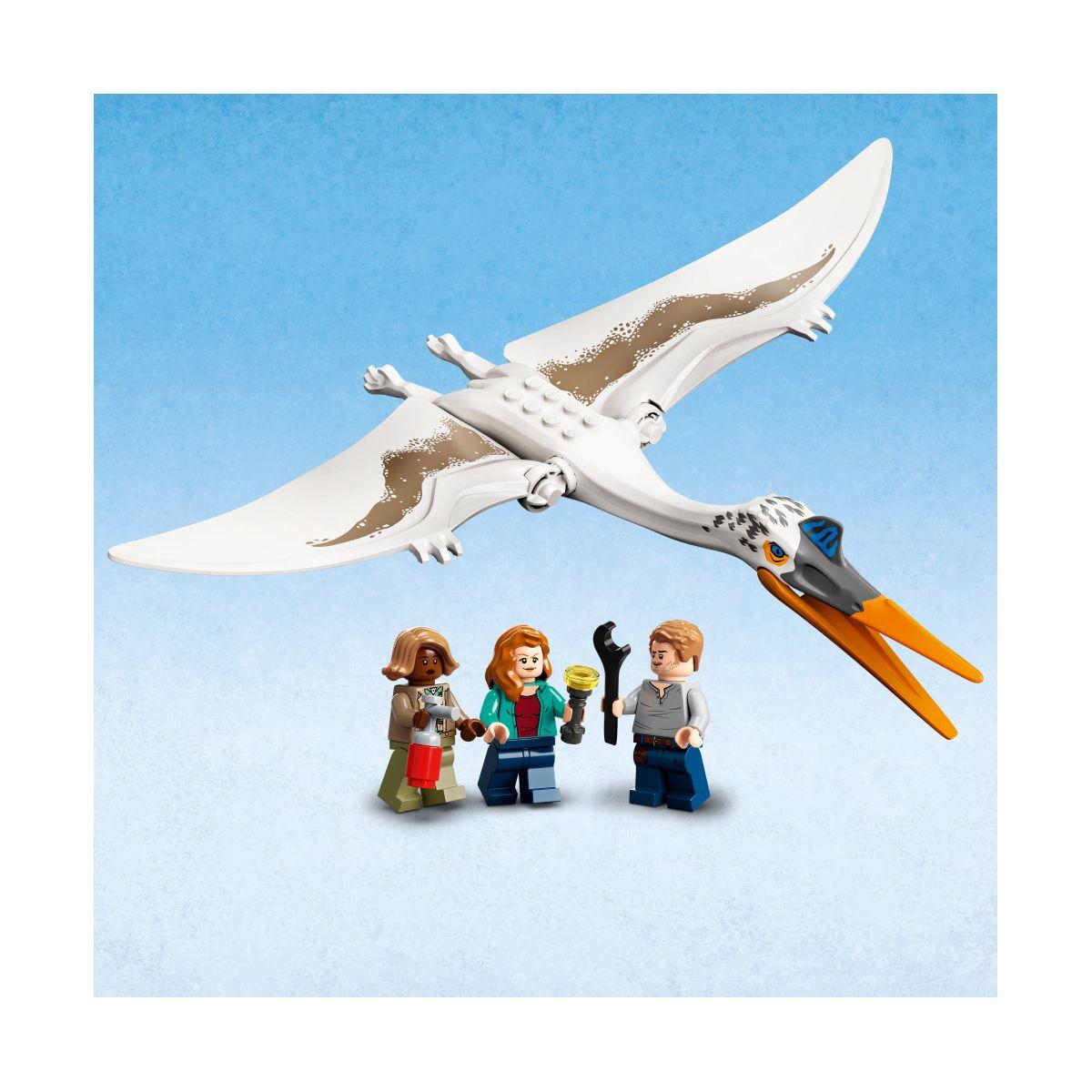 Cacería Del Pteranodon Jurassic World Lego-5