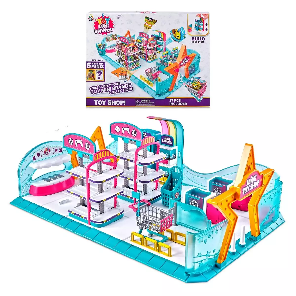Mini Tienda De Juguetes Con 27 Piezas Mini Brands-0