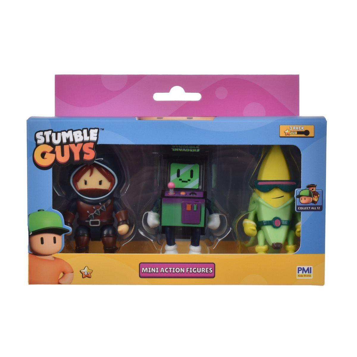 PACK 3 DE 8 CMS ARTICULADAS STUMBLE GUYS - STUMBLE INVADERS-4