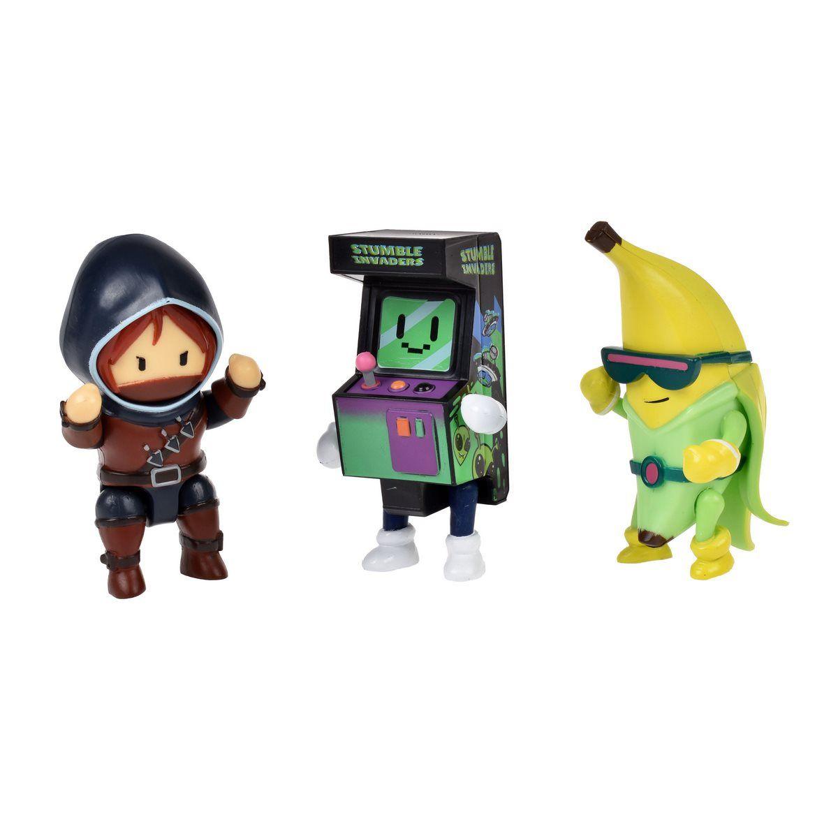 PACK 3 DE 8 CMS ARTICULADAS STUMBLE GUYS - STUMBLE INVADERS-6