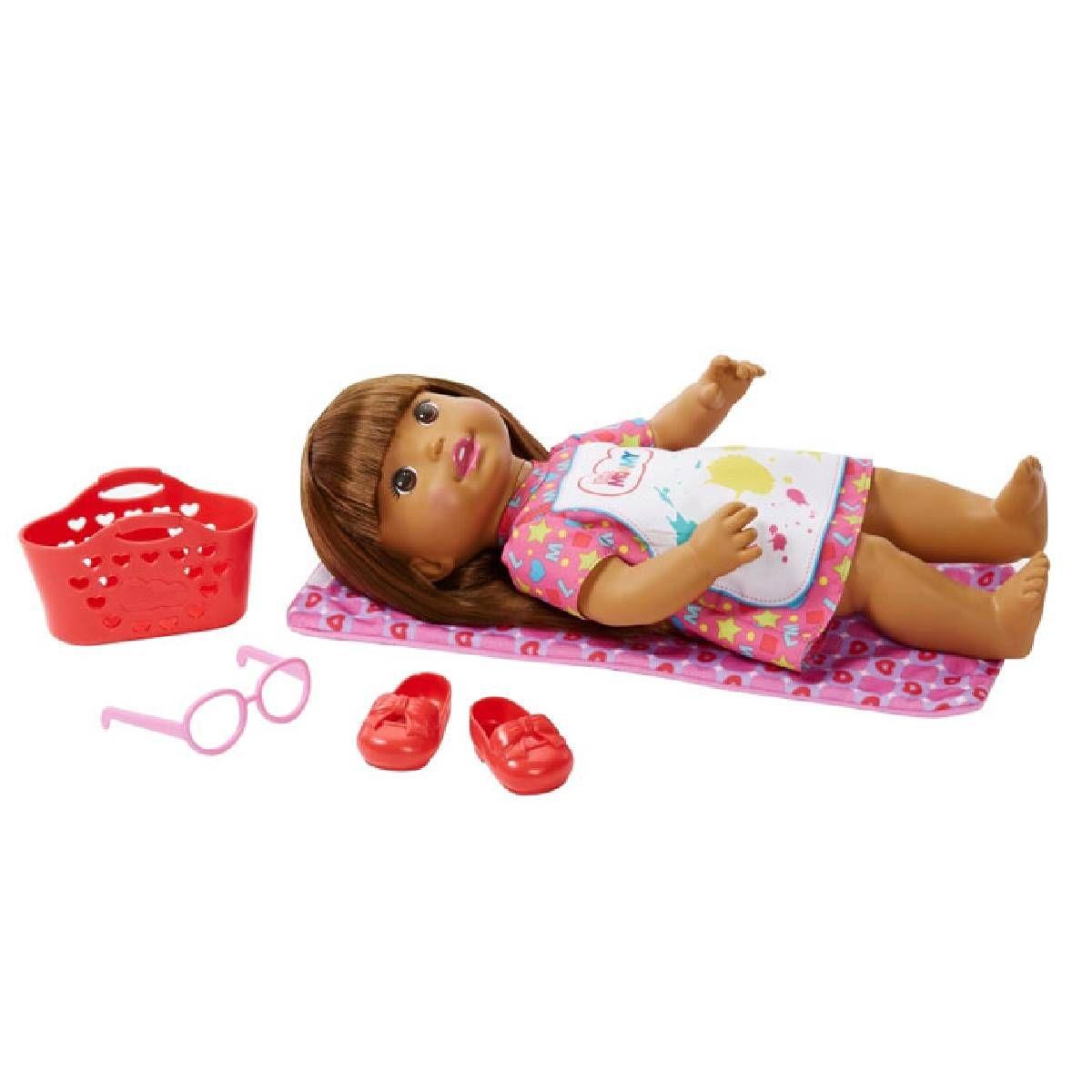 Little Mommy Mi Primer Dia De Clases Mattel - Castaña-4