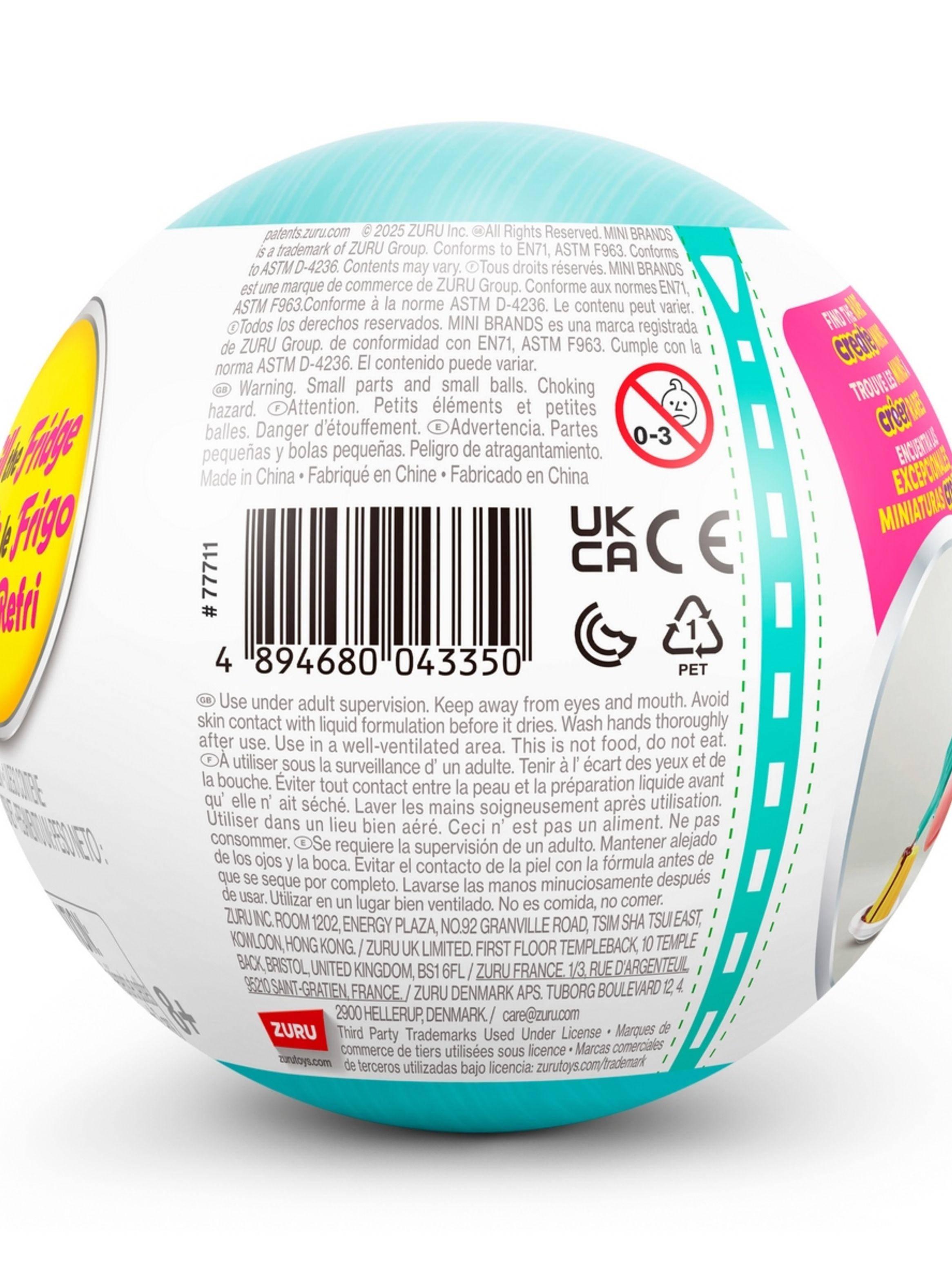 Bola Mini Brands Con 5 Sorpresas Fill The Fridge-2