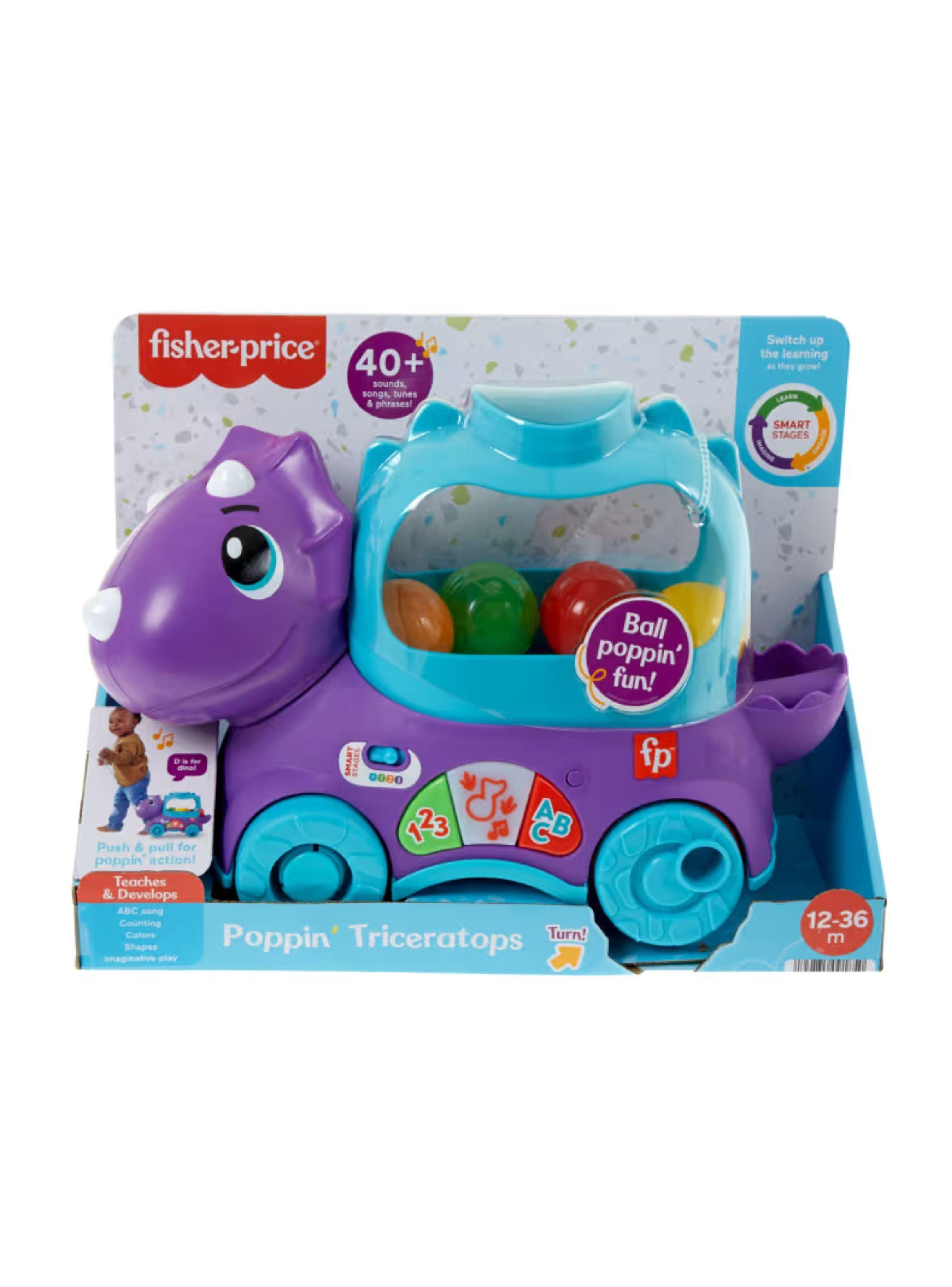 Fisher-Price Juguete Para Bebés Dino Pelotitas Divertidas-2