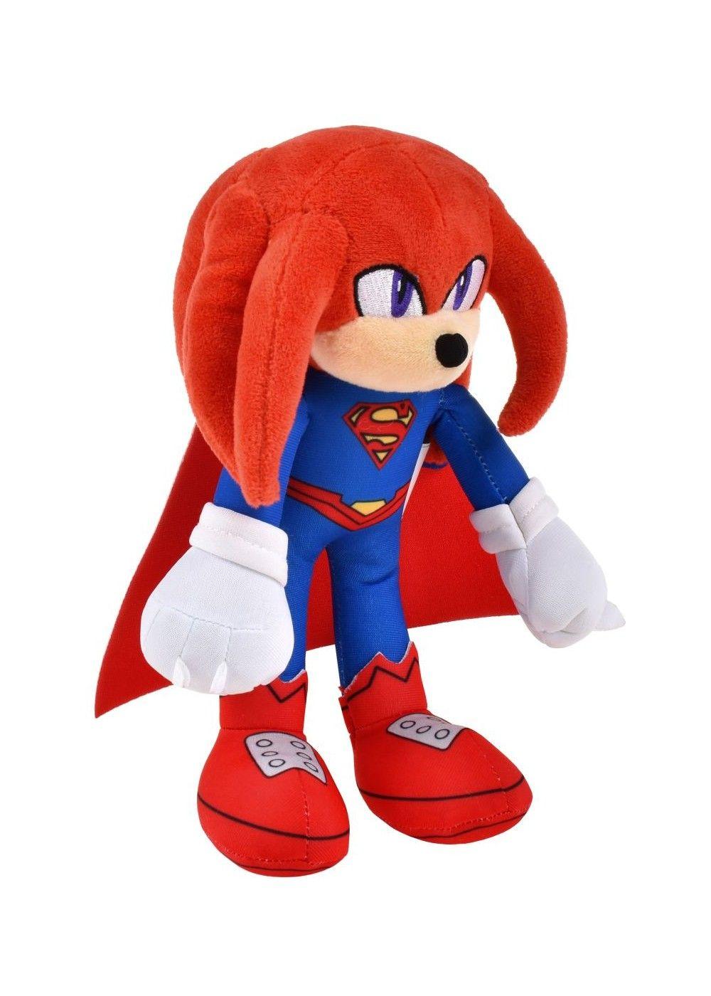 PELUCHE SONIC DC COMICS 23 CMS - KNUCKLES SUPERMAN-2