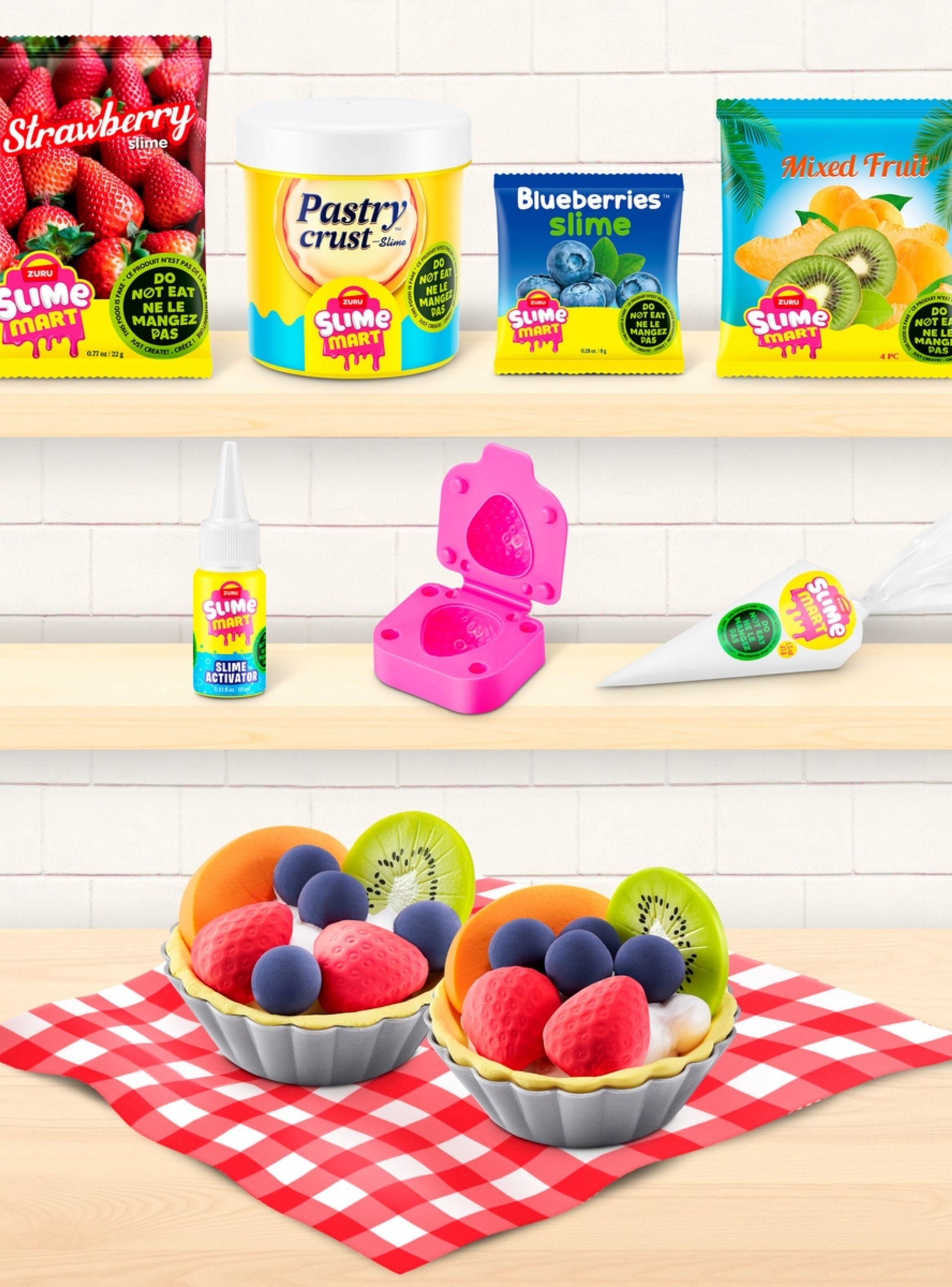 Bolsa De Compra Slime Mart De Zuru - Tarta De Frutas-3