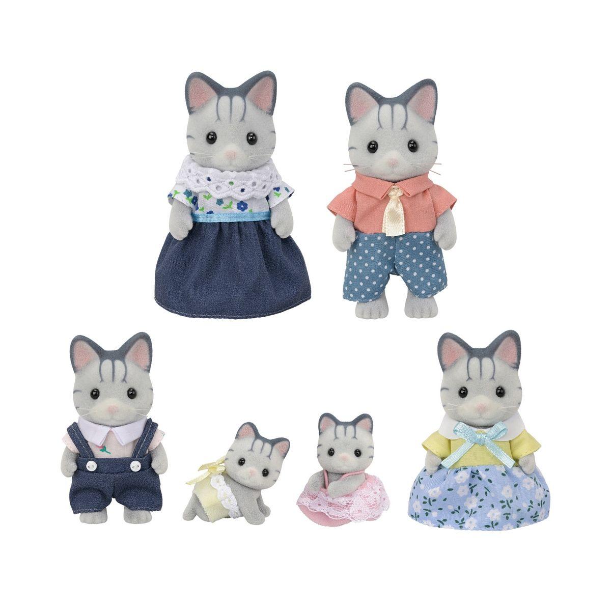 FAMILIA GATO PESCADOR  SYLVANIAN FAMILIES-0
