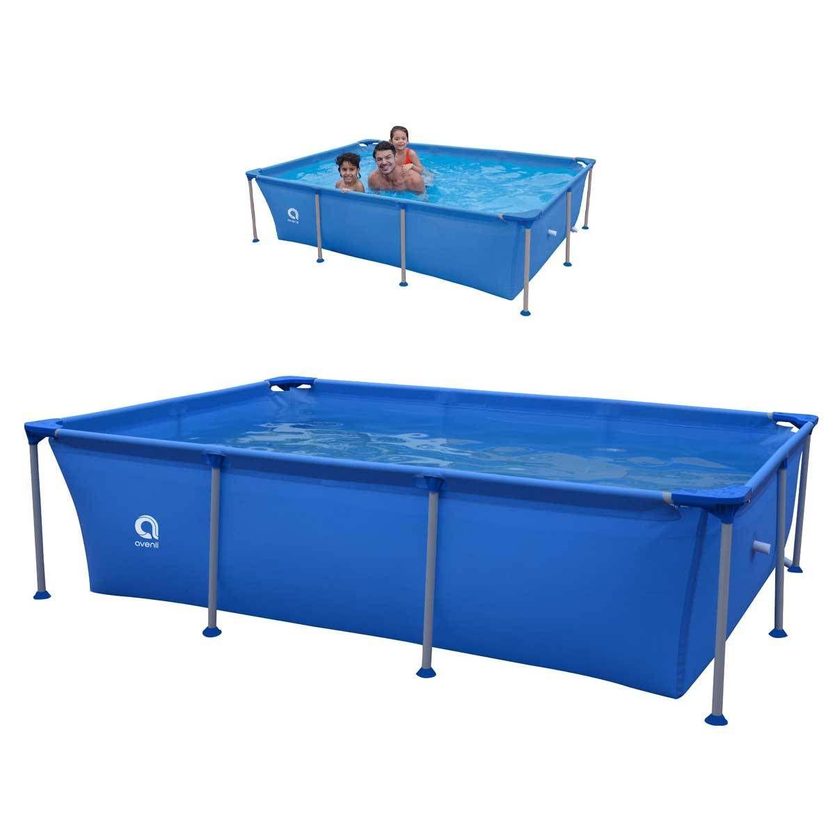 Piscina Estructural Rectangular De 258x179x66 Cms De 2.600 L-1
