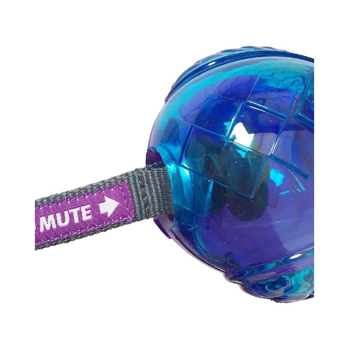 Gigwi - Búho Push To Mute Morado/Azul Transparente-4