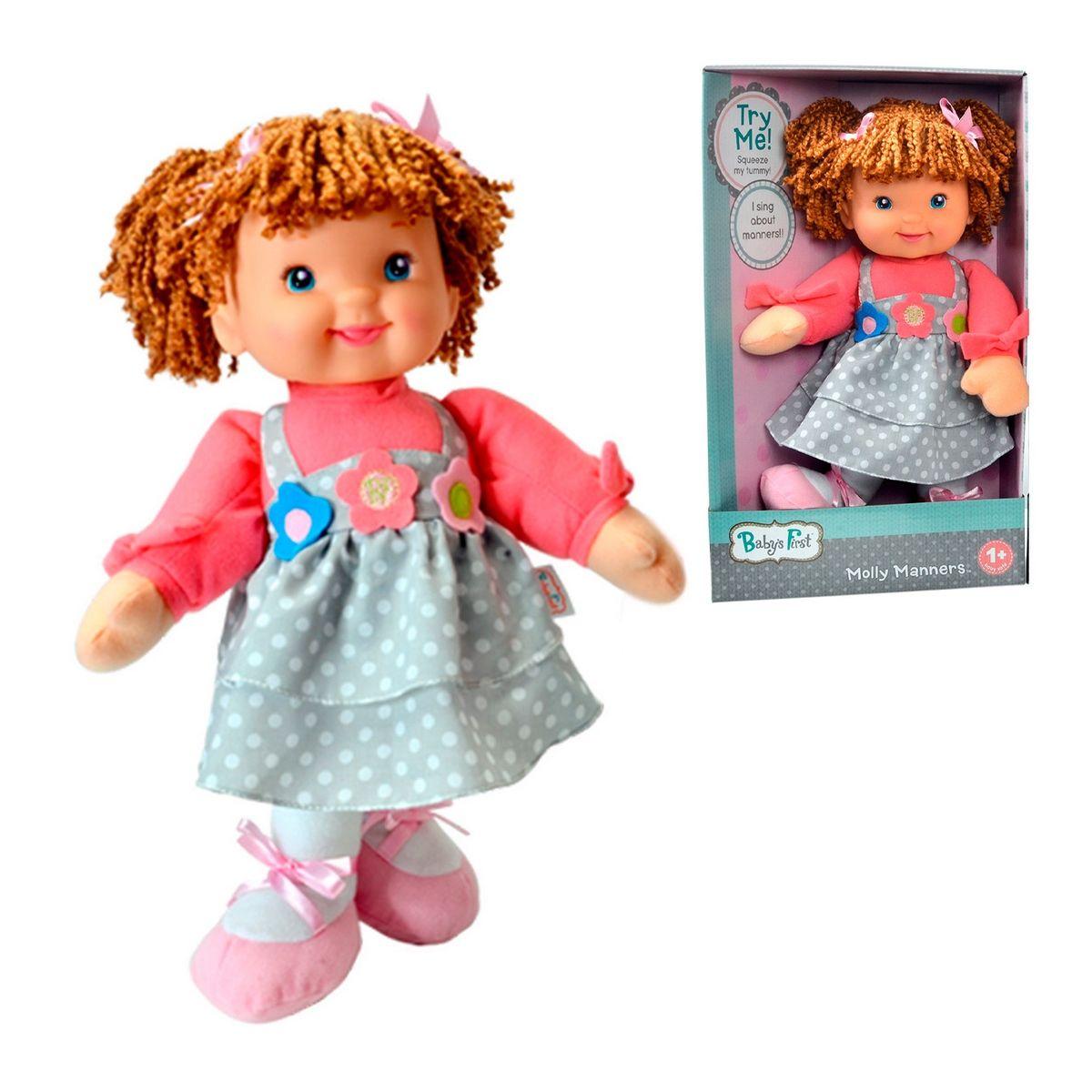 Muñeca Baby´S First Molly Manners 38 Cm - Castaña-0