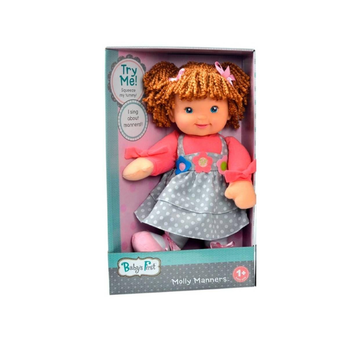 Muñeca Baby´S First Molly Manners 38 Cm - Castaña-2