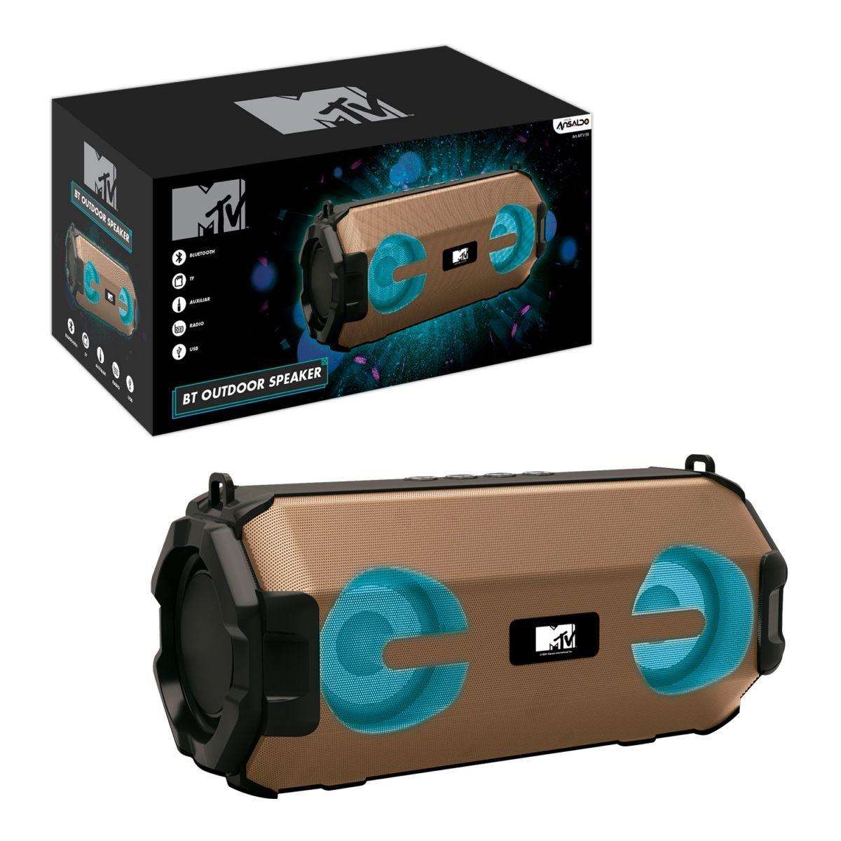 Parlante Outdoor Con Correa Bluetooth Mtv-0