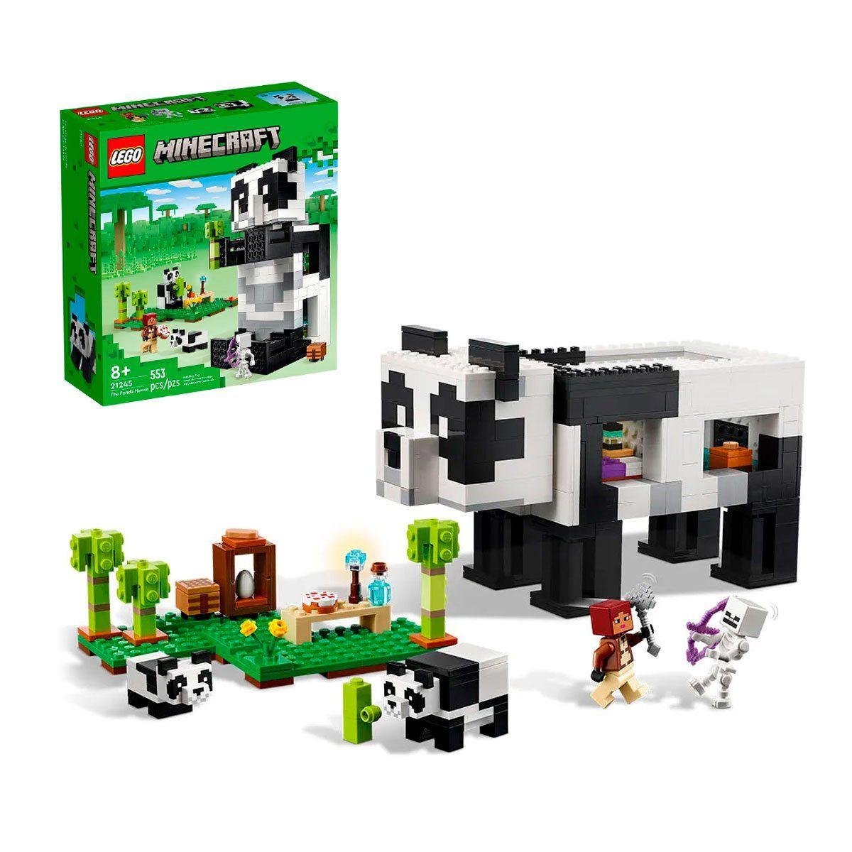 EL REFUGIO-PANDA LEGO MINECRAFT-0