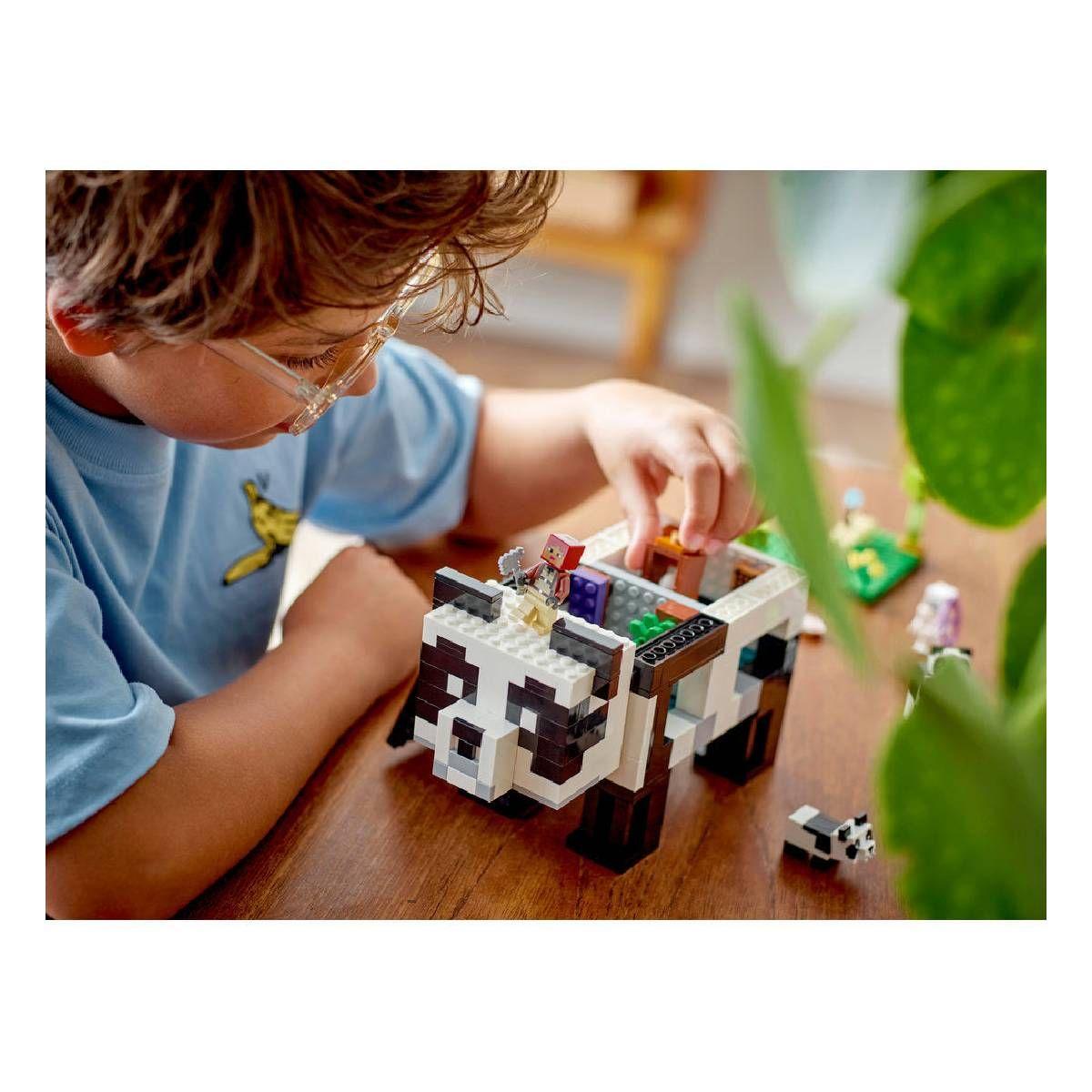 EL REFUGIO-PANDA LEGO MINECRAFT-1