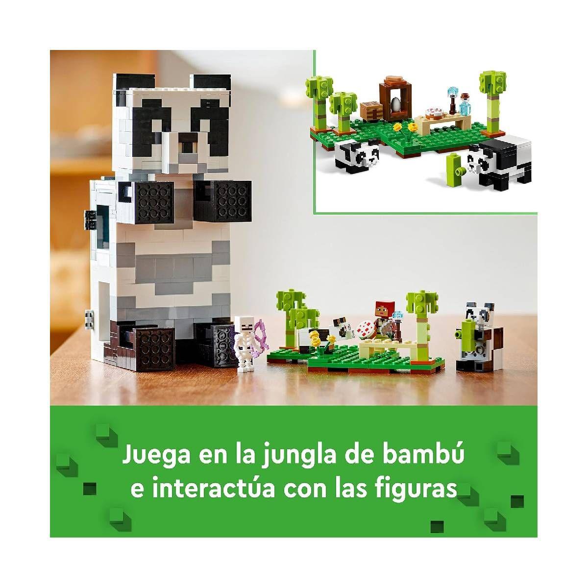 EL REFUGIO-PANDA LEGO MINECRAFT-4