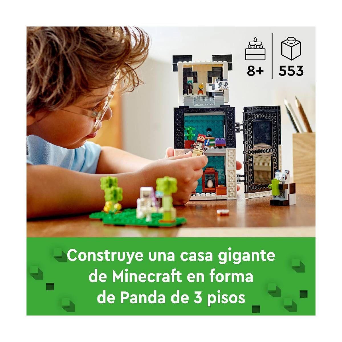 EL REFUGIO-PANDA LEGO MINECRAFT-5