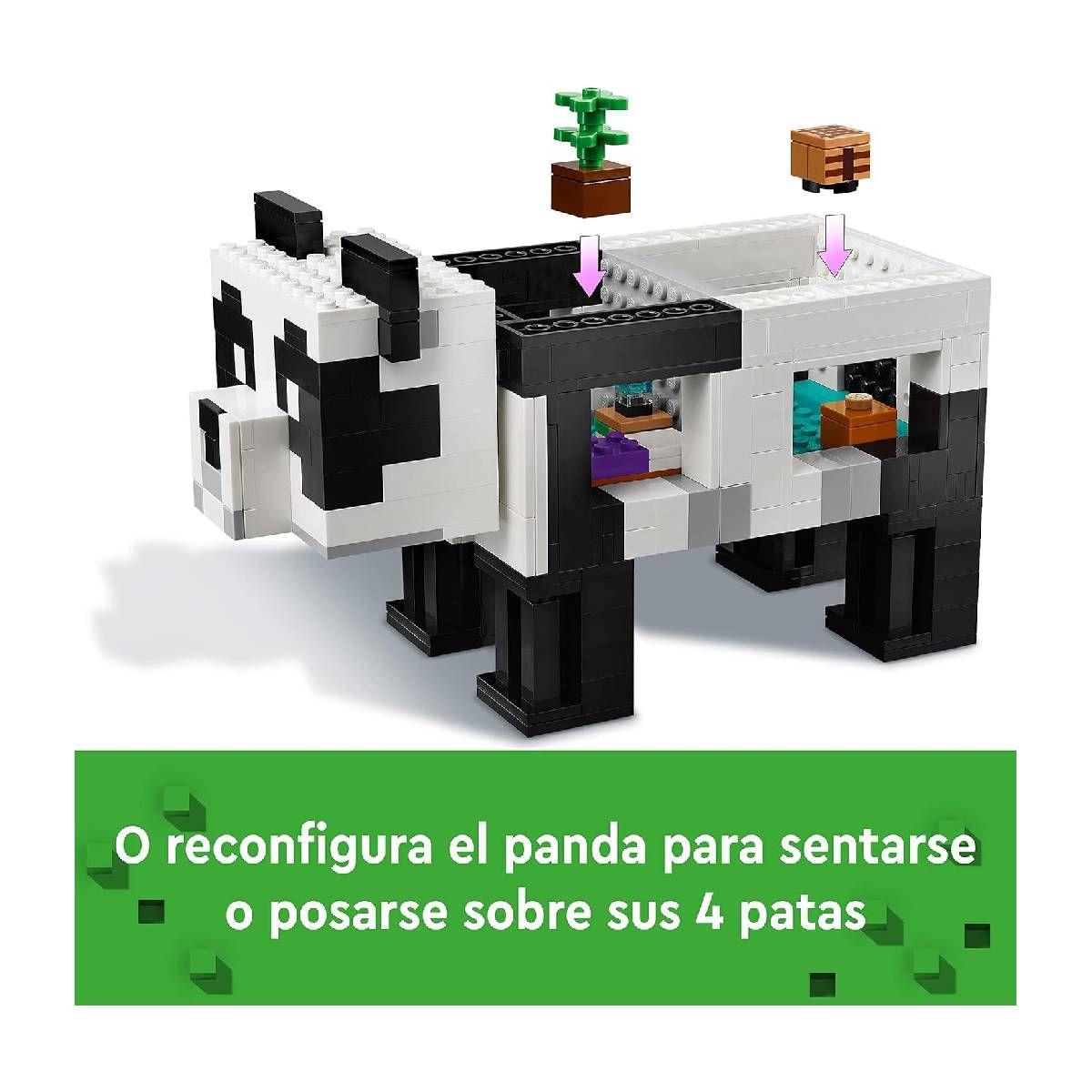 EL REFUGIO-PANDA LEGO MINECRAFT-7