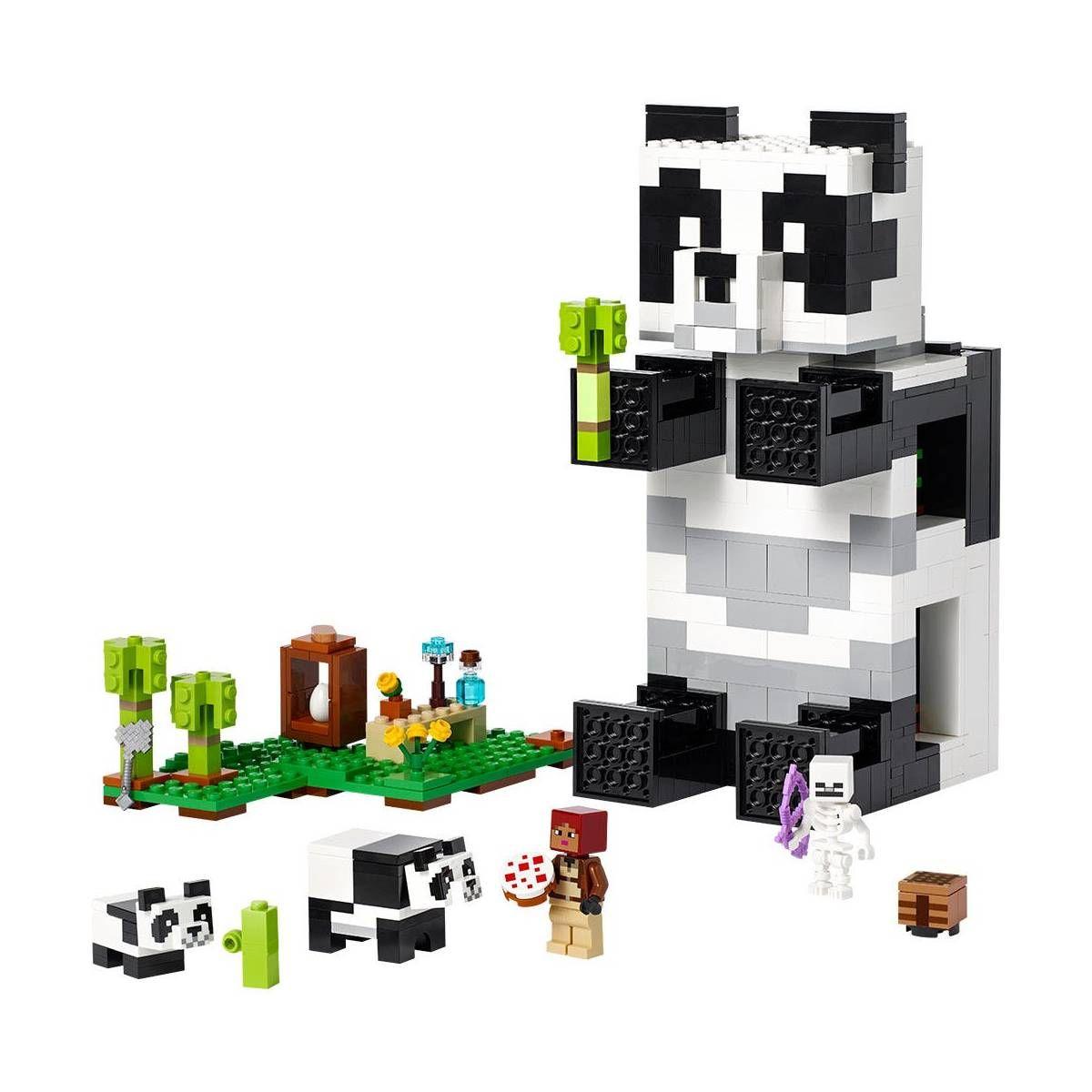 EL REFUGIO-PANDA LEGO MINECRAFT-9
