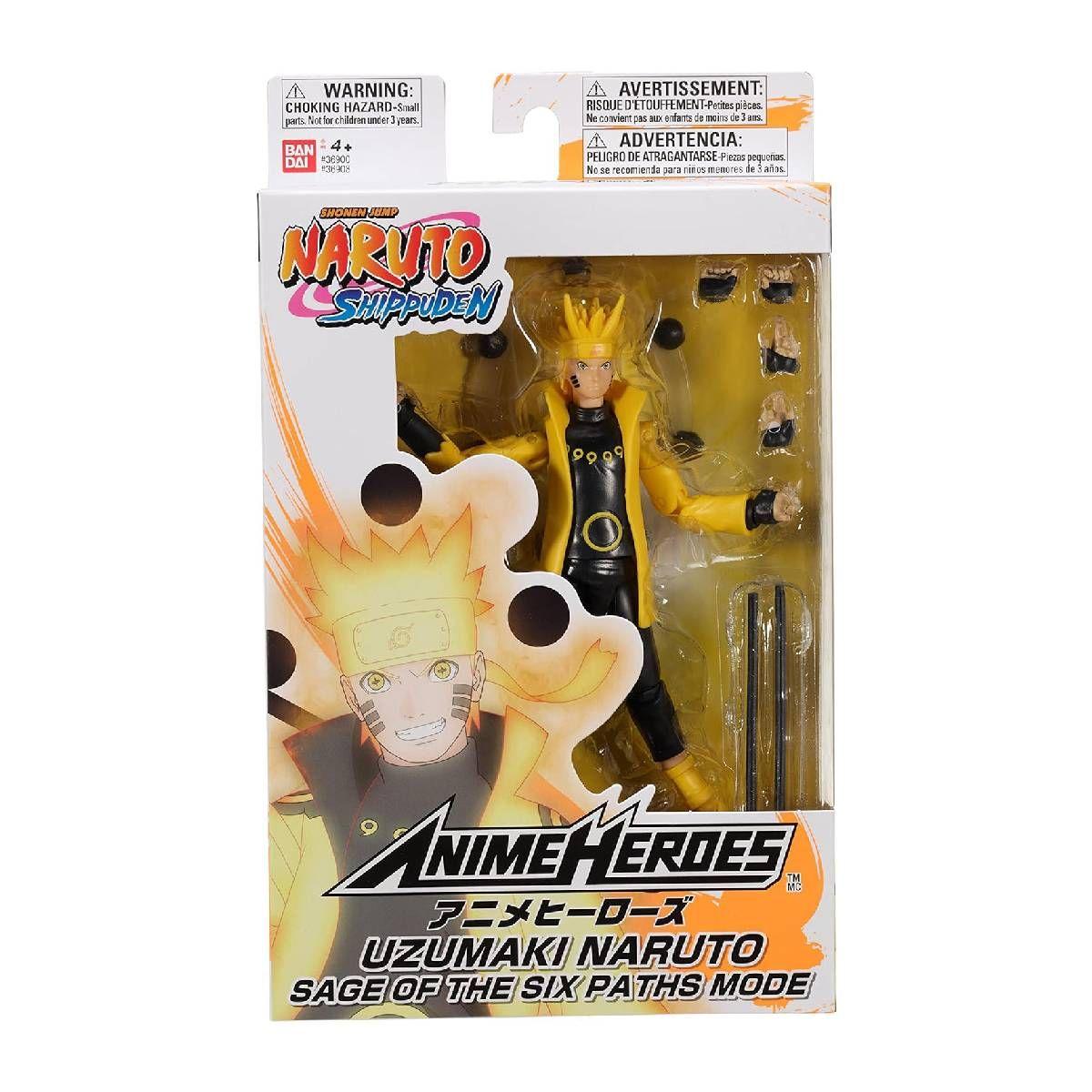 Figura Legendaria Anime Heroes Naruto Bandai Uzumaki Naruto-9