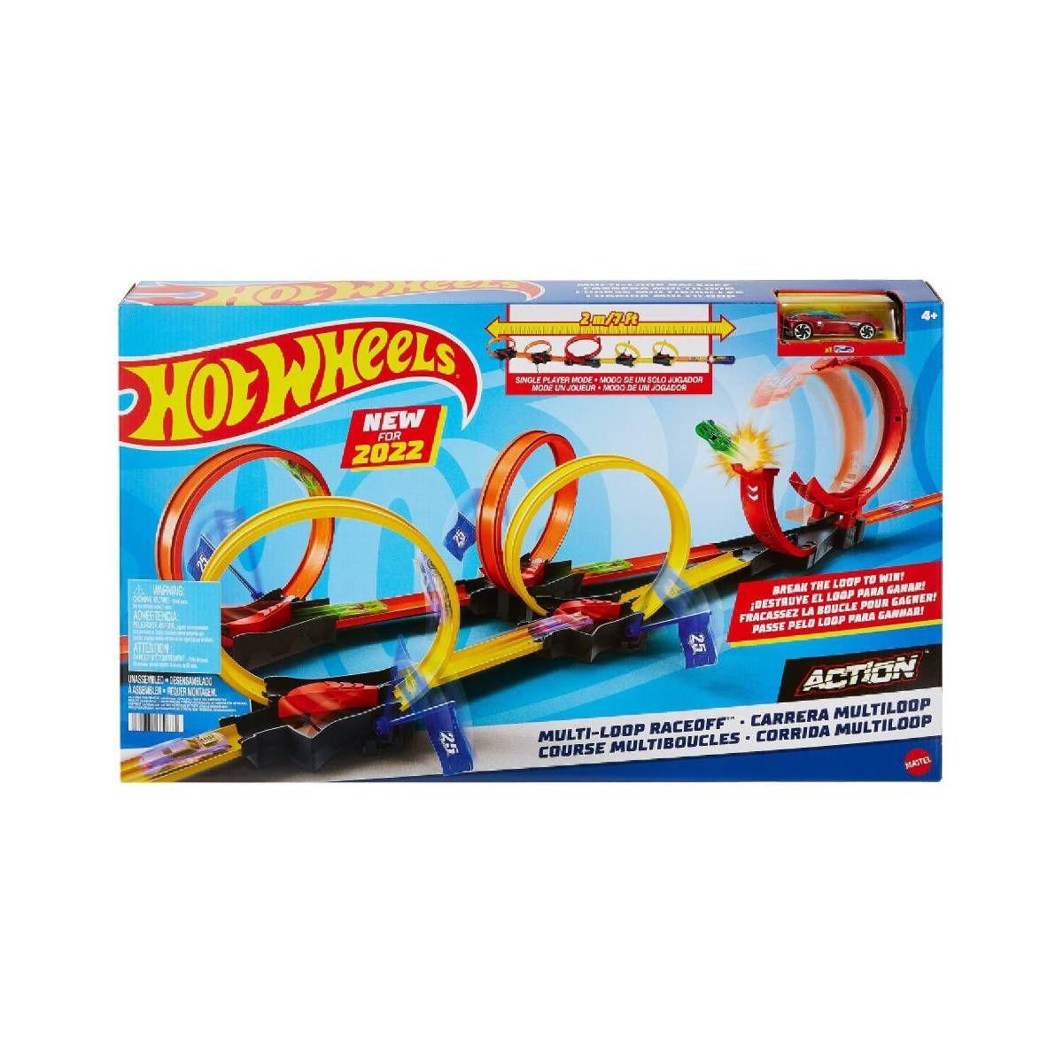 Hot Wheels Action Pista Competencia Super Loop-6