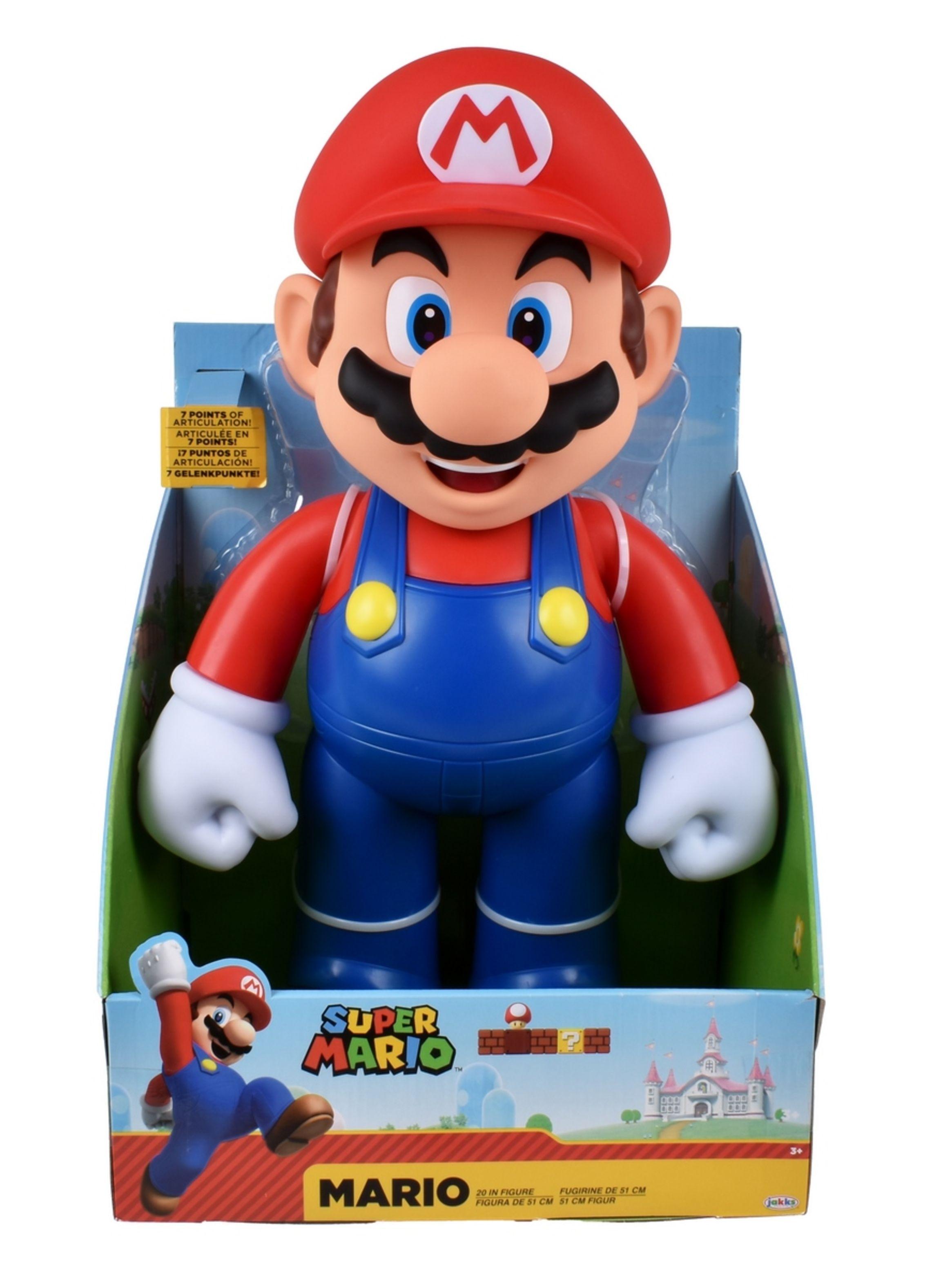 Figura Mario 50 Cm Super Mario Bros De Nintendo-2