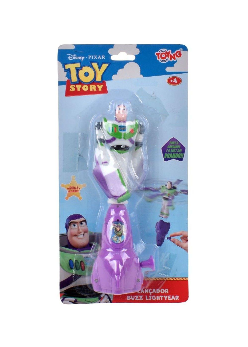 FIGURA VOLADORA CON LANZADOR BUZZ LIGHTYEAR TOY STORY-2