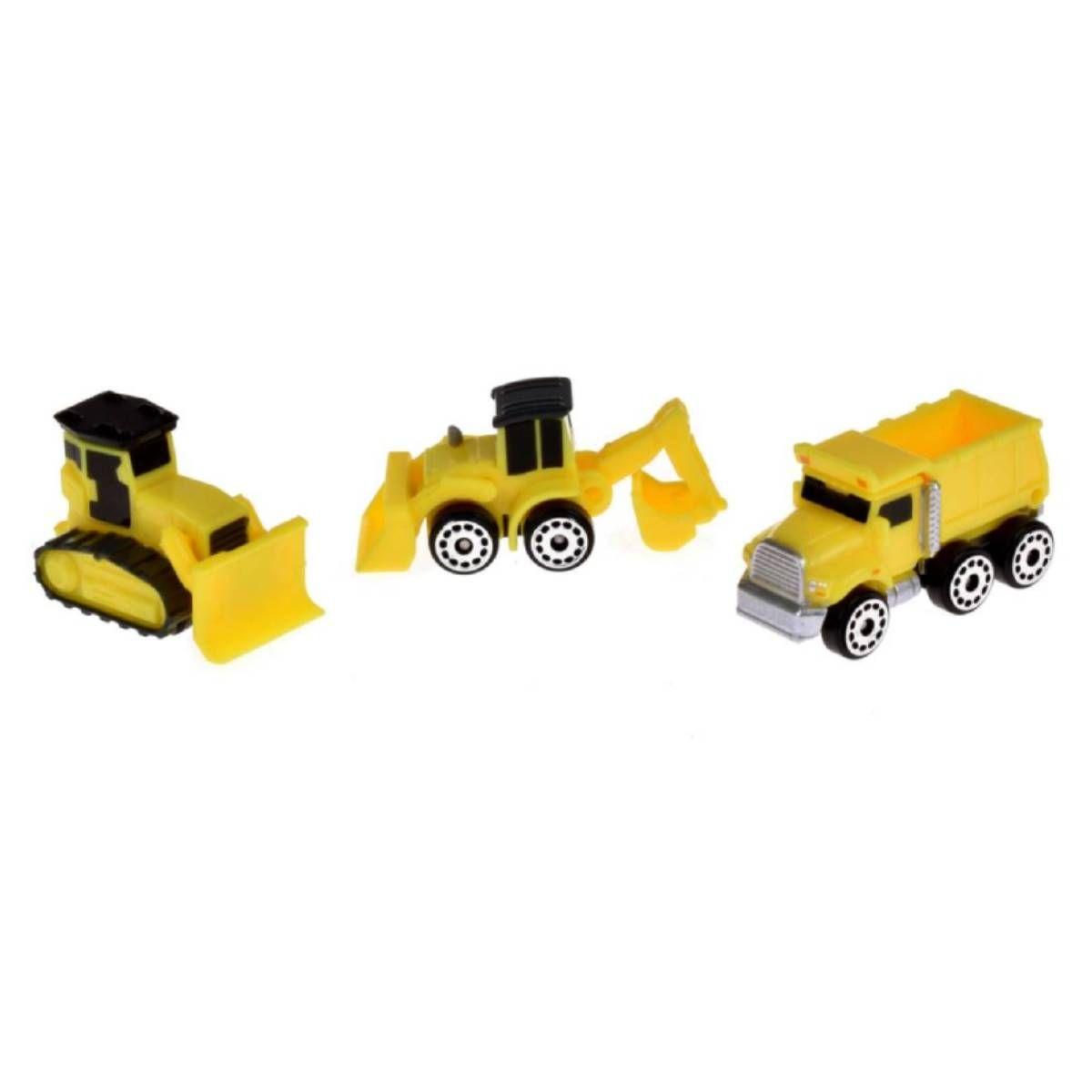 Pack 2 A 3 Autos Micro Machines - Construction-1