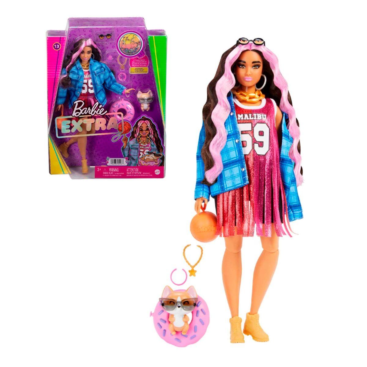 Barbie Extra Muneca Jersey De Basquetbol-0