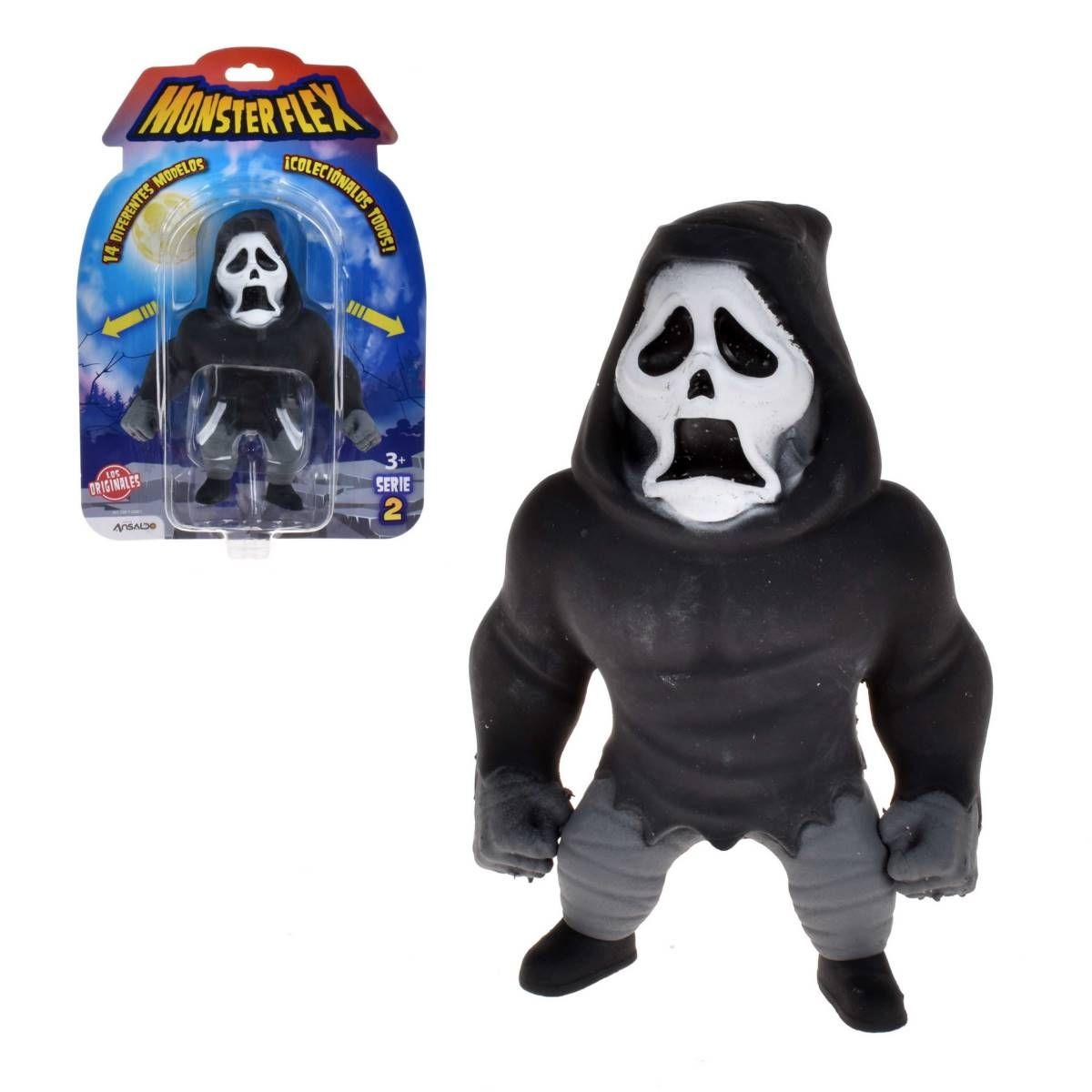 Figura Strech De Goma De 15 Cms Que Se Estira Monster Flex --0