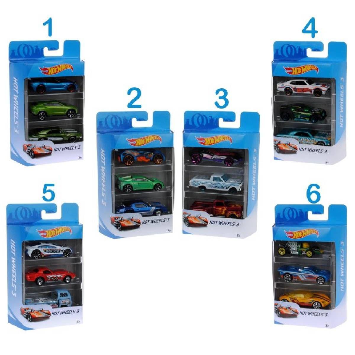 Hot Wheels Paquete De 3-1