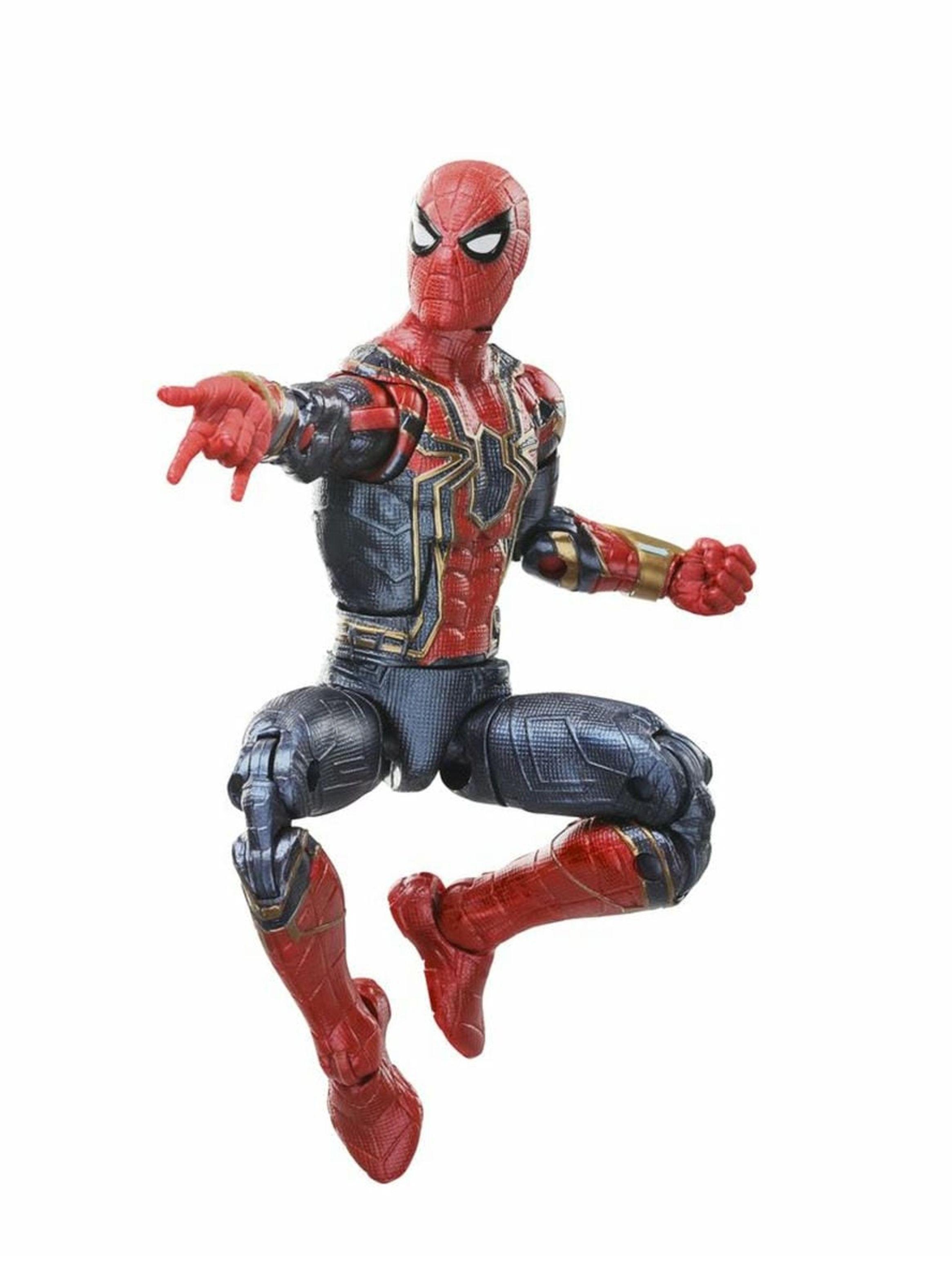 Figura de acción marvel spiderman legends series iron spider-5