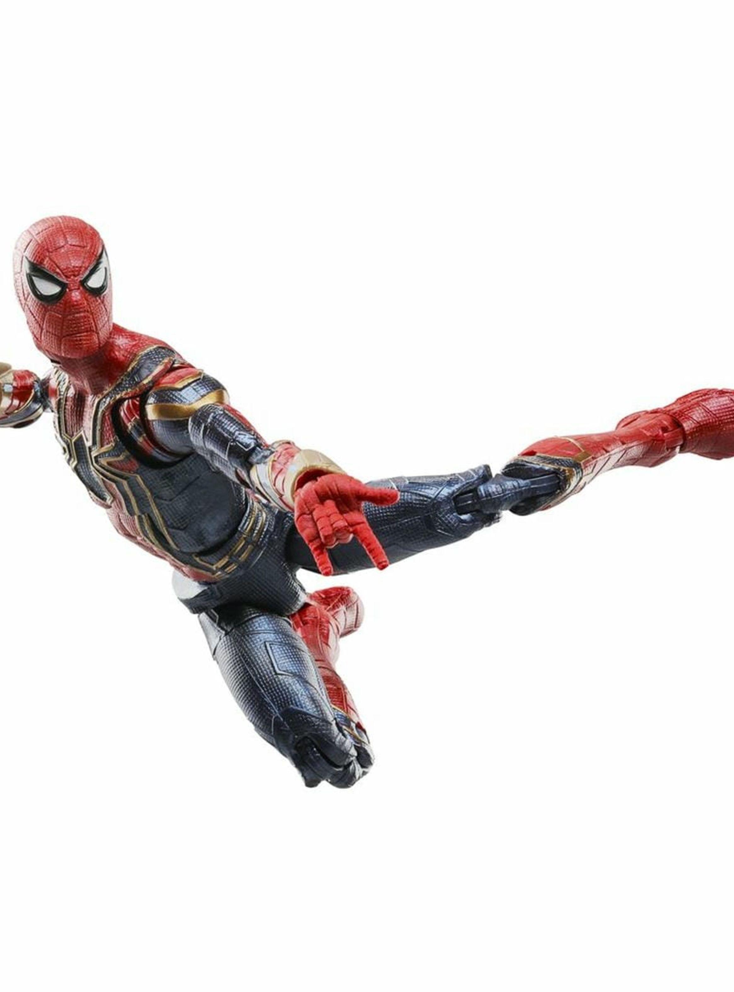 Figura de acción marvel spiderman legends series iron spider-7