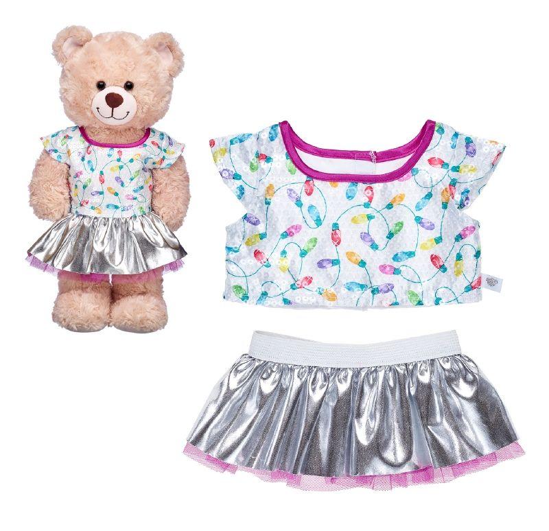 Vestido Lentejuelas Navidad Build-A-Bear-2