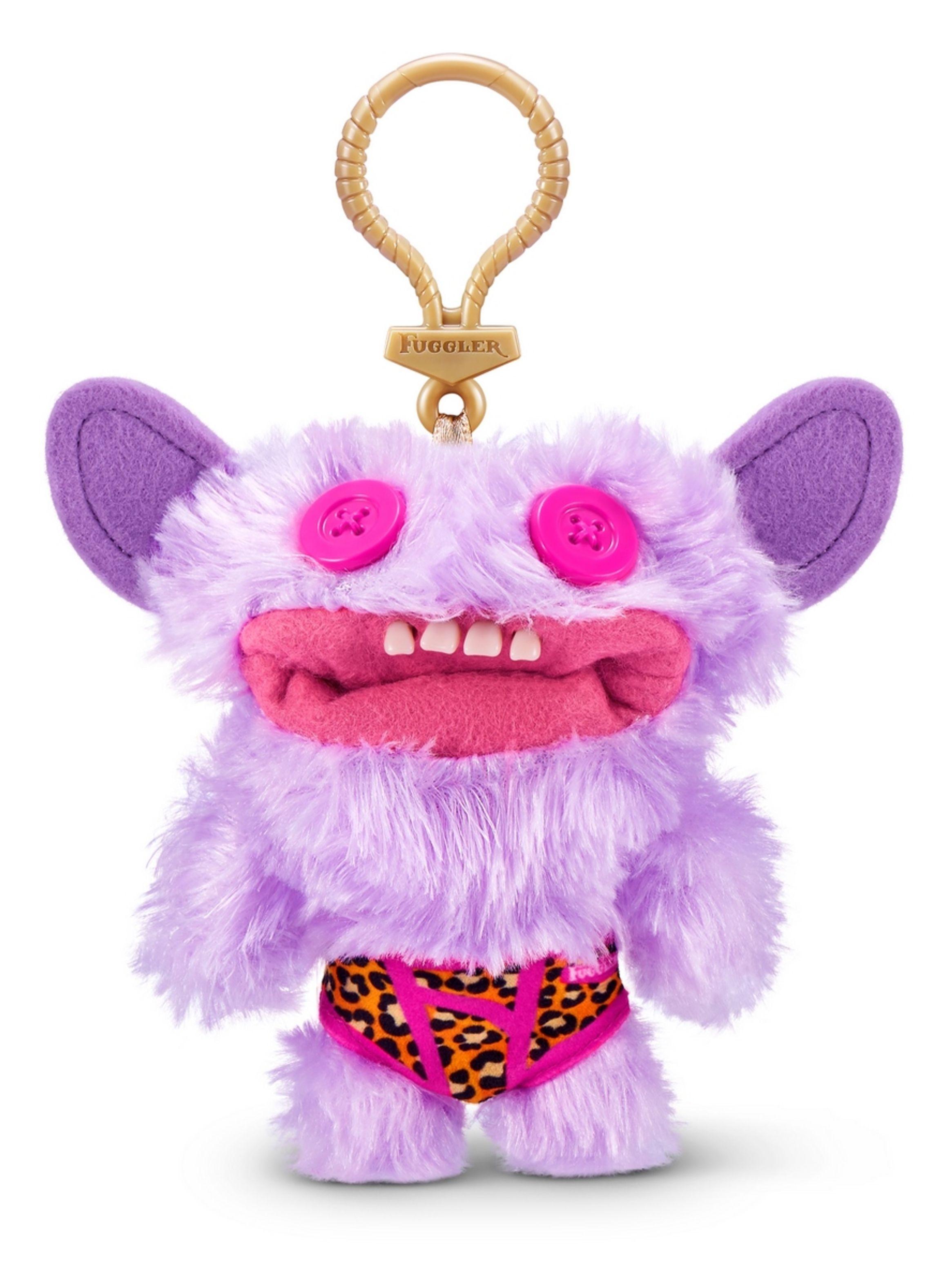 Peluche llavero FUGGLERS 13 cm criatura traviesa lila-0