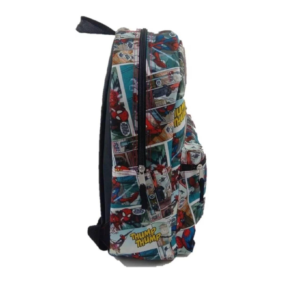Mochia Juvenil Spiderman Comics 40 Cm-2