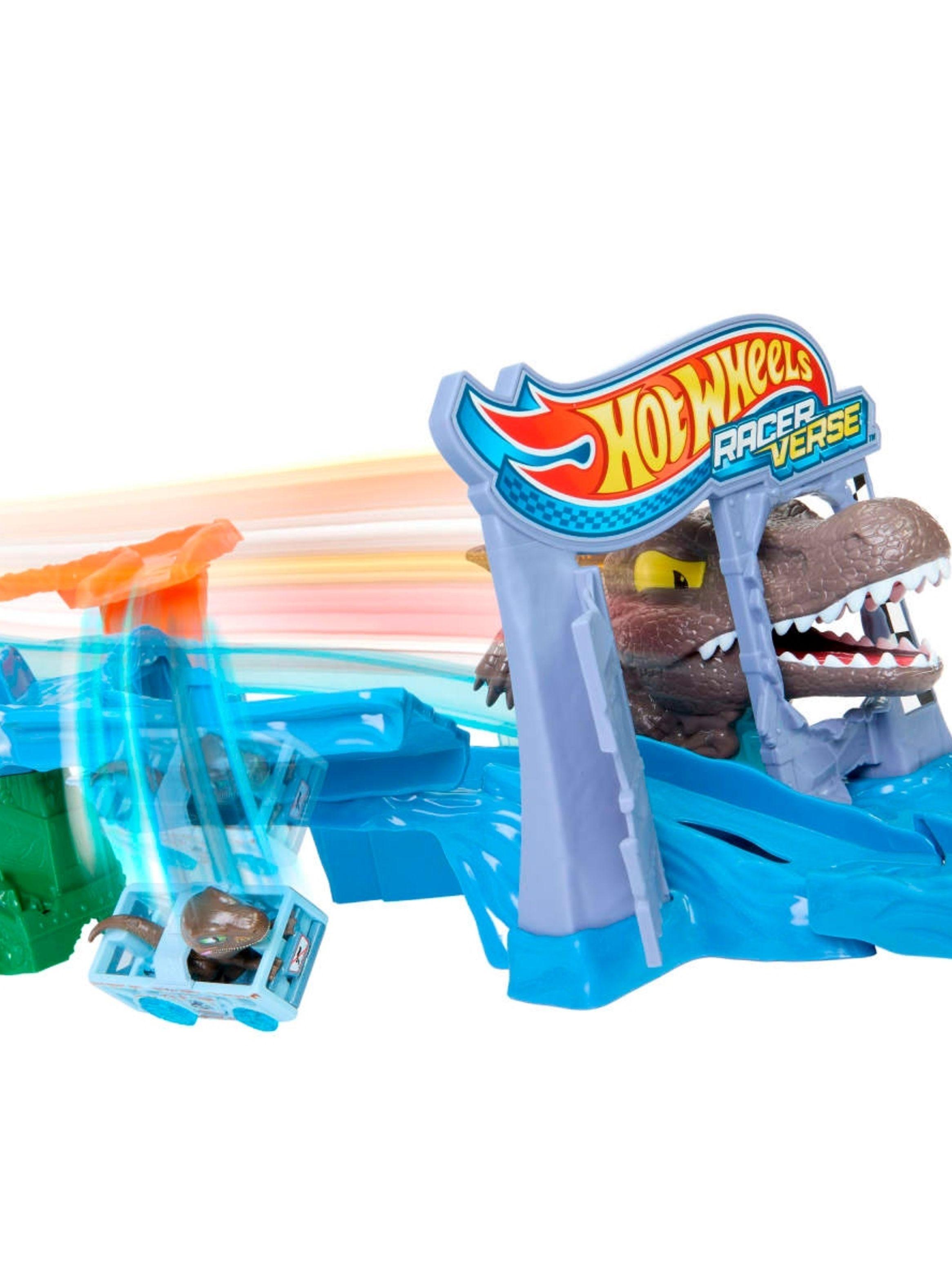 Hot Wheels Racreverse Pista De Juguete Jurassic World-5