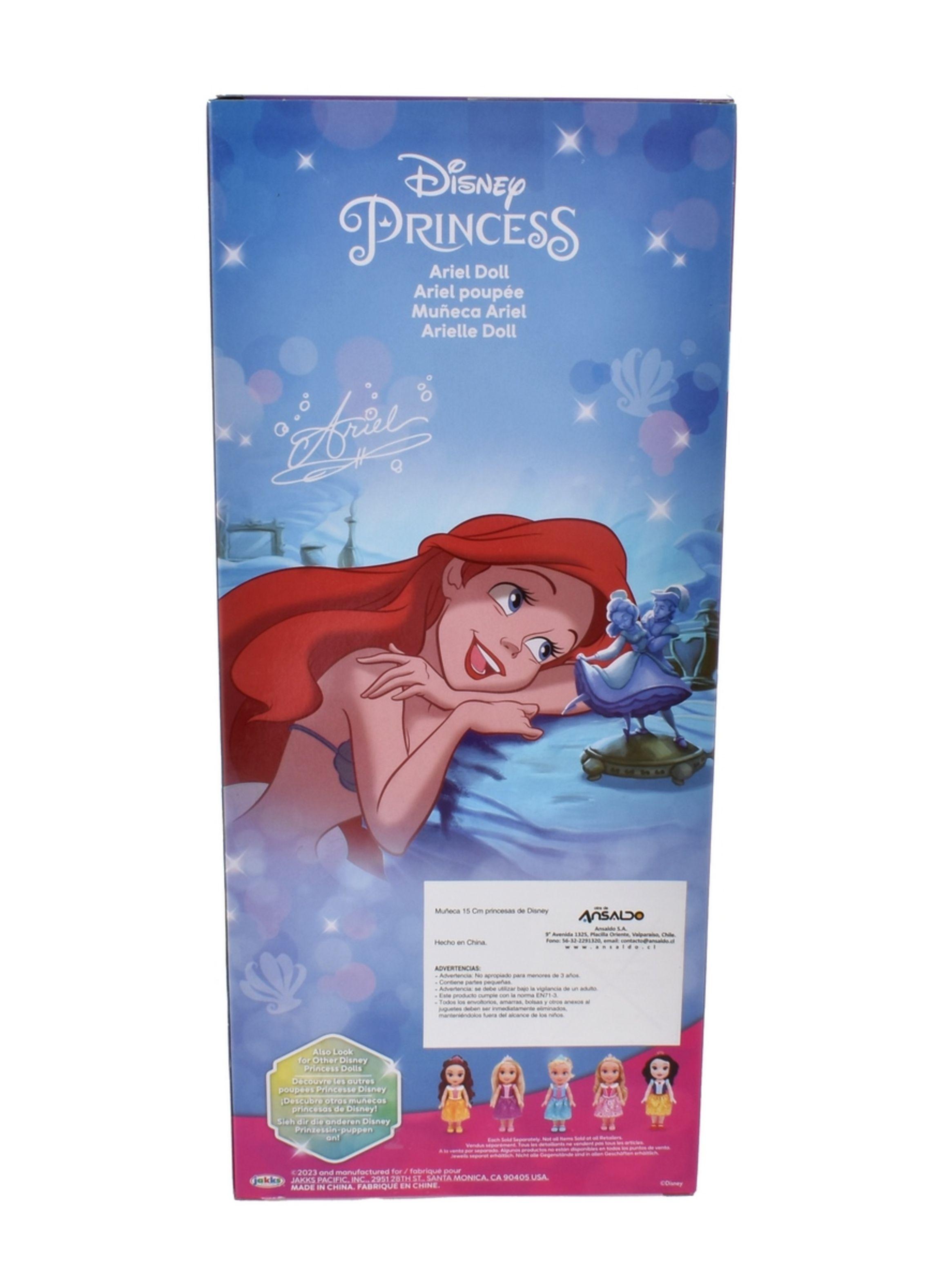 Muñeca 35 cm Princesa Disney - Ariel-3