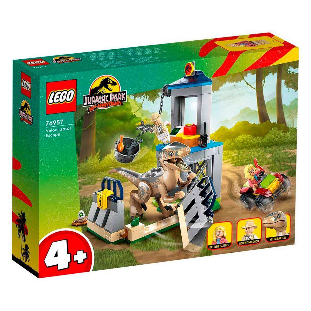 LEGO JURASSIC WORLD ESCAPE DEL VELOCIRRAPTOR-2