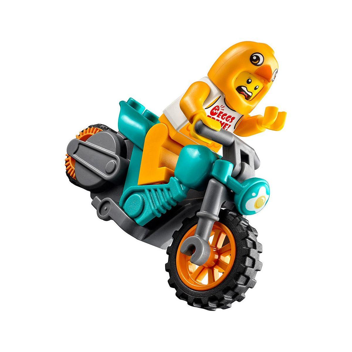 Moto Acrobática Pollo Lego City-1