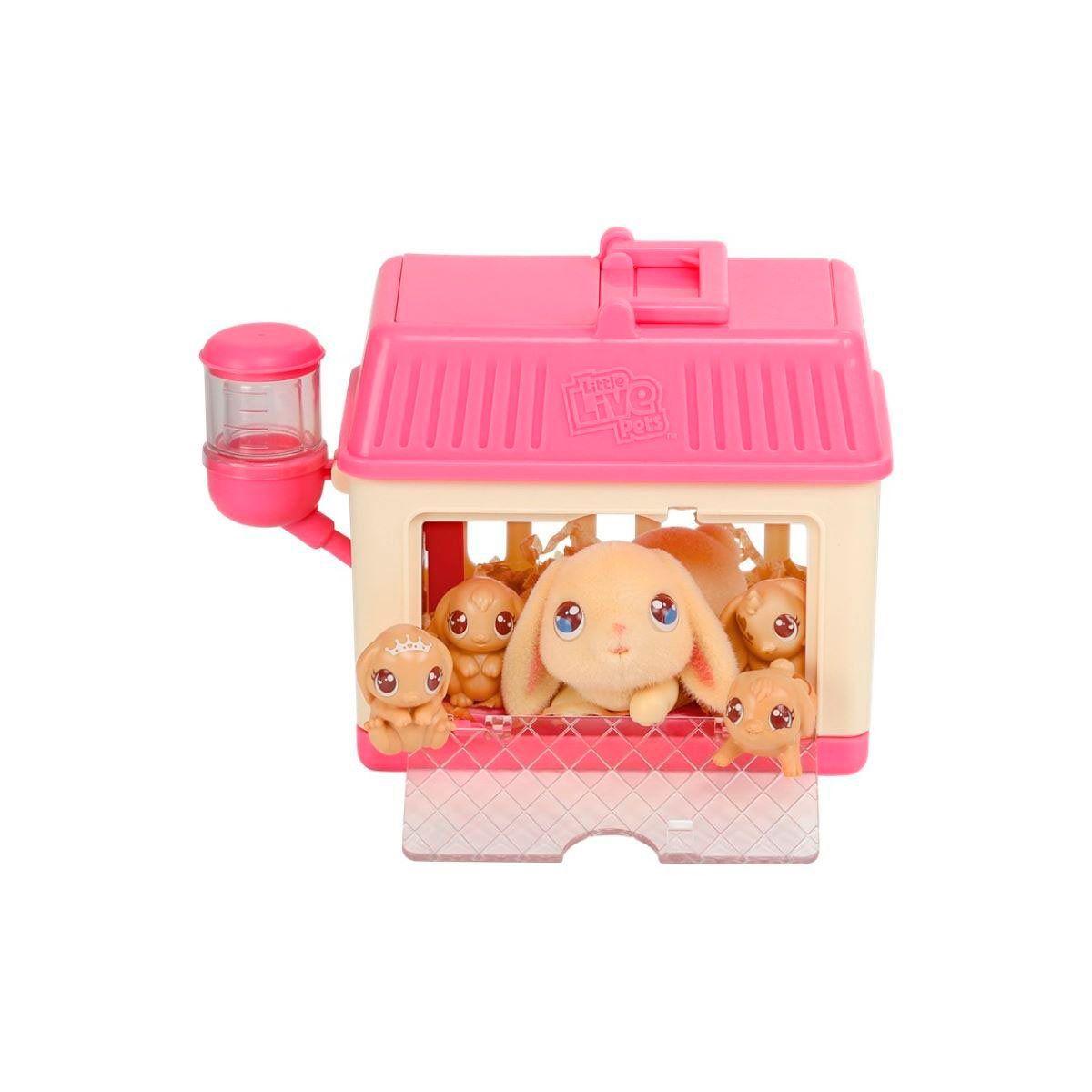 LITTLE LIVE PETS MAMA SORPRESA SET JUEGO MINI ROSADO-2