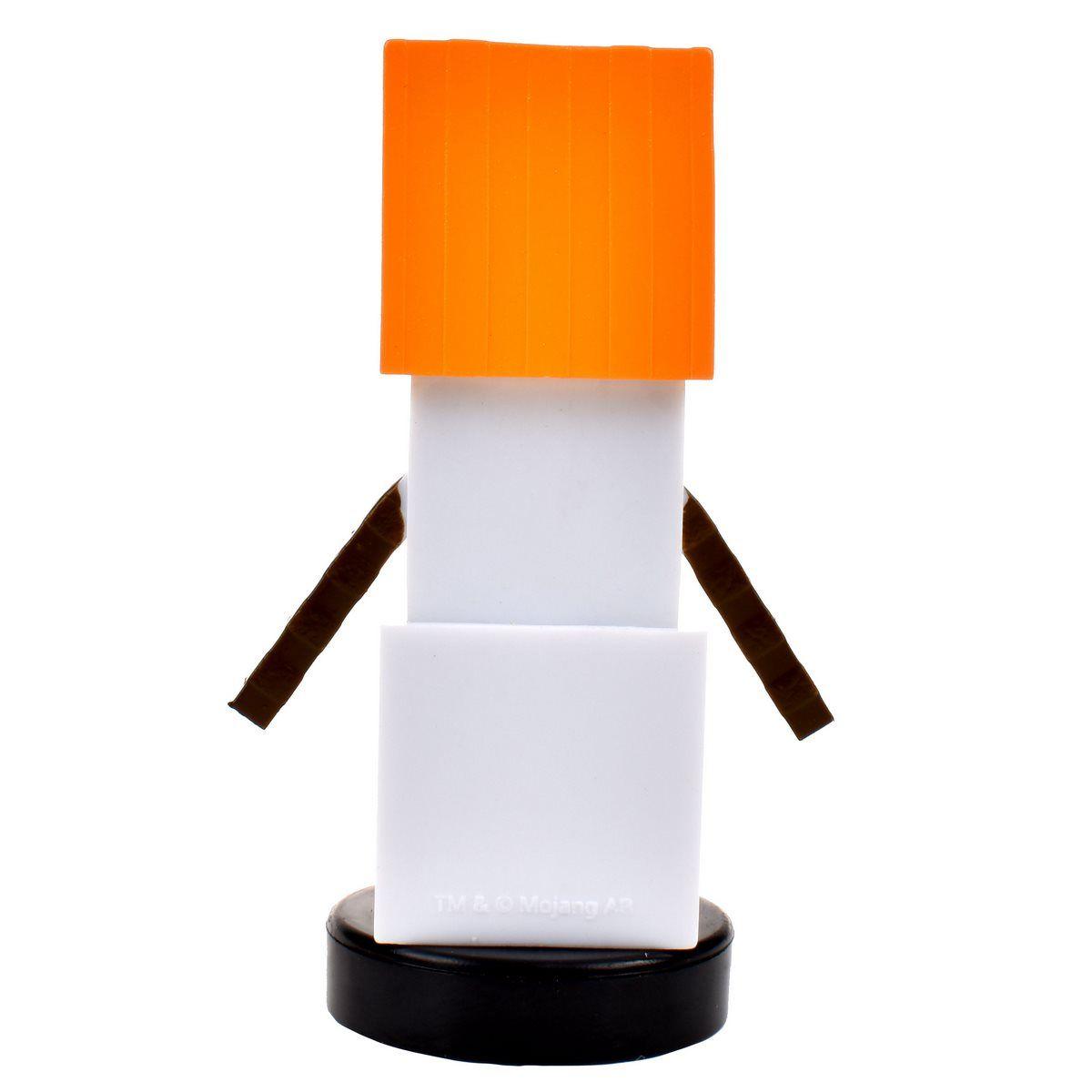 PACK DE LUJO 8 FIGURAS TIMBRE MINECRAFT - GOLEM DE NIEVE-4