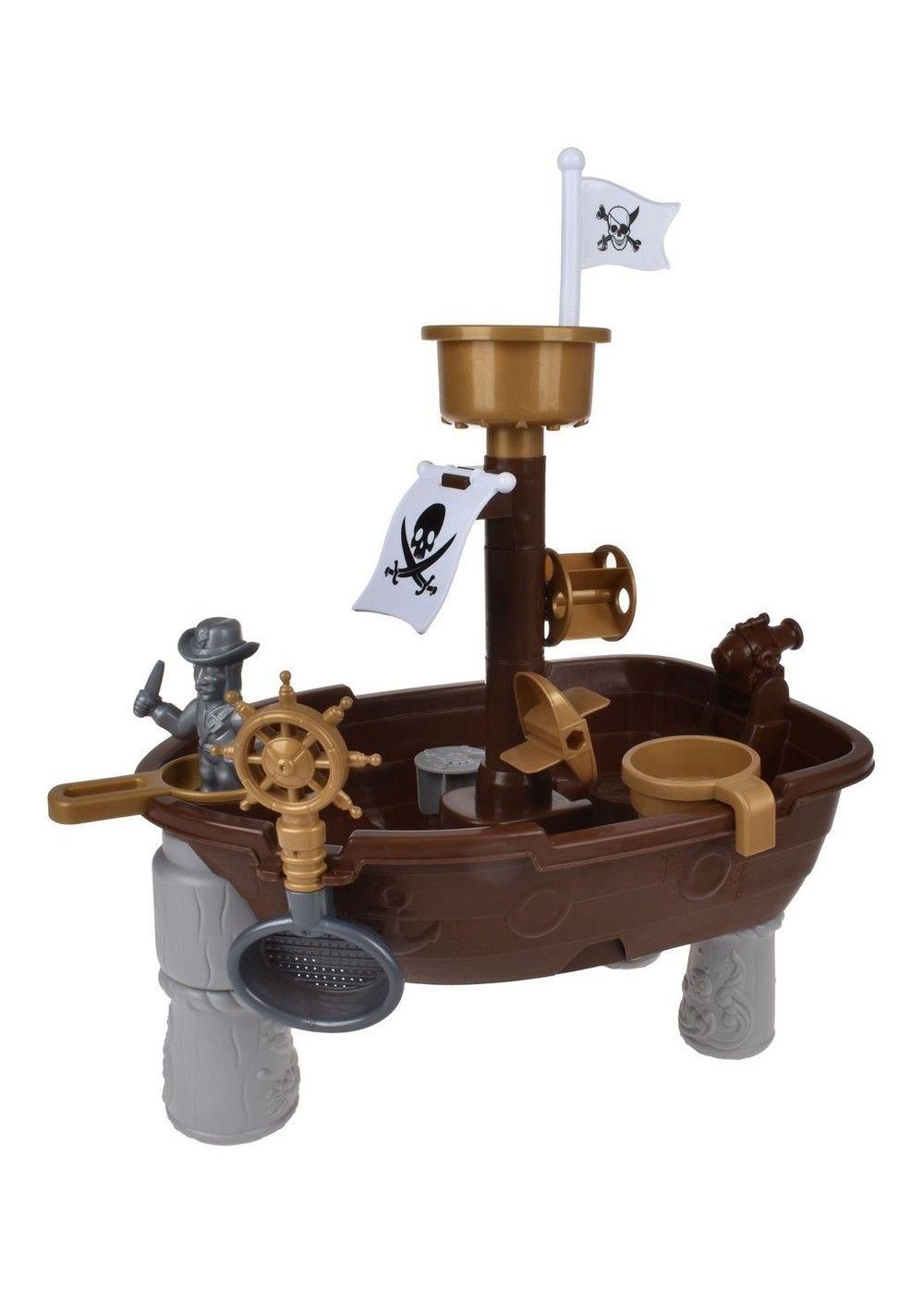 SET DE BARCO PIRATA PARA PLAYA 26 ACCESORIOS-4