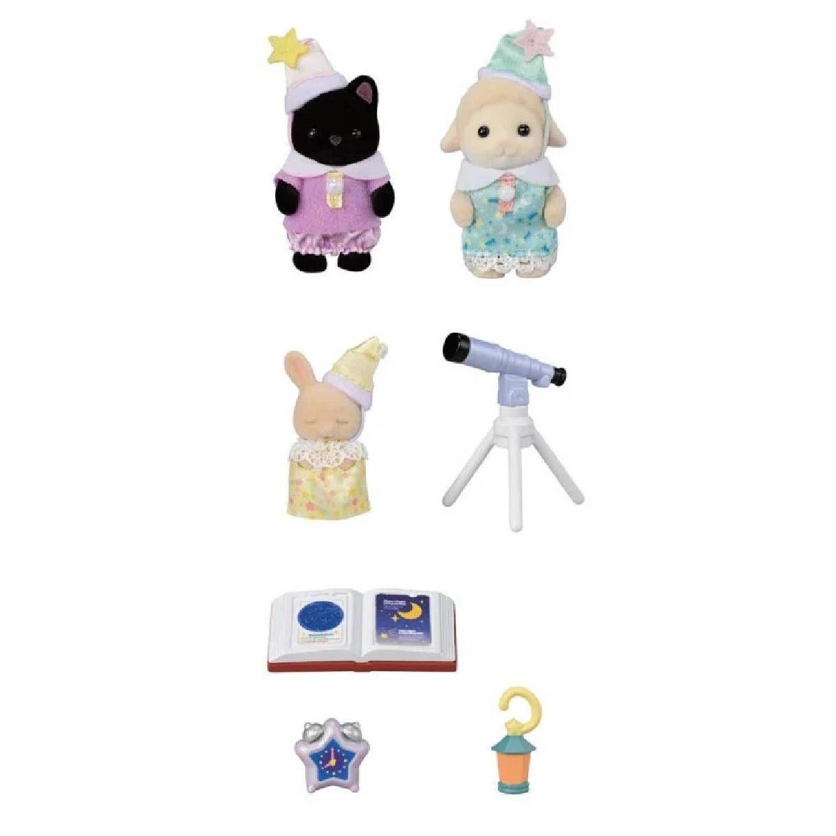 FIESTA DE PIJAMAS  SYLVANIAN FAMILIES-2