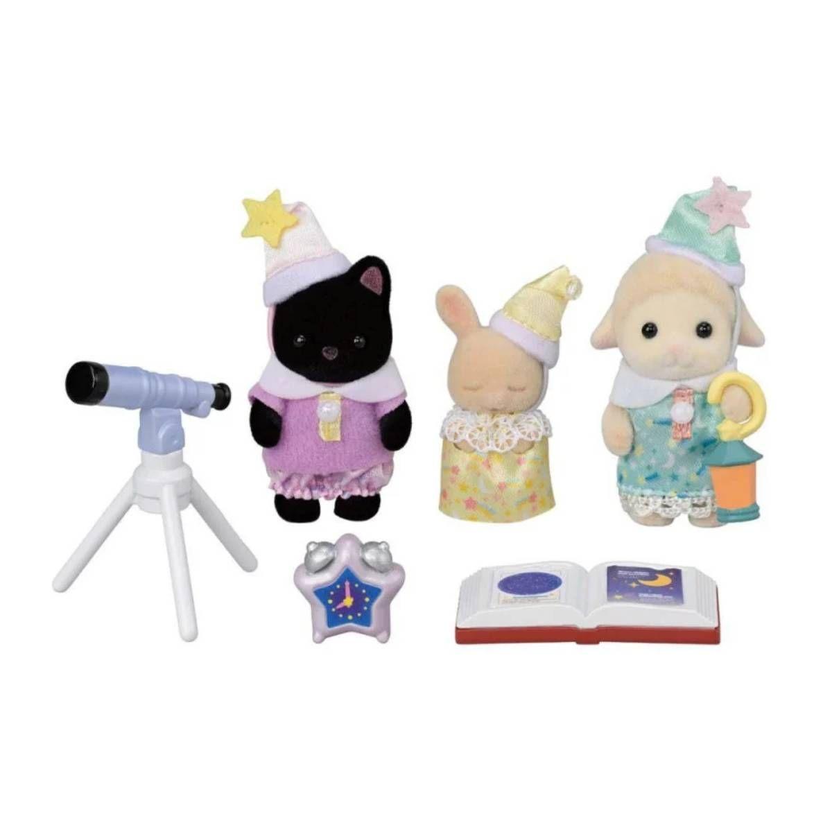 FIESTA DE PIJAMAS  SYLVANIAN FAMILIES-3
