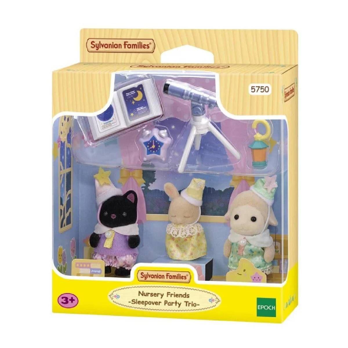 FIESTA DE PIJAMAS  SYLVANIAN FAMILIES-4