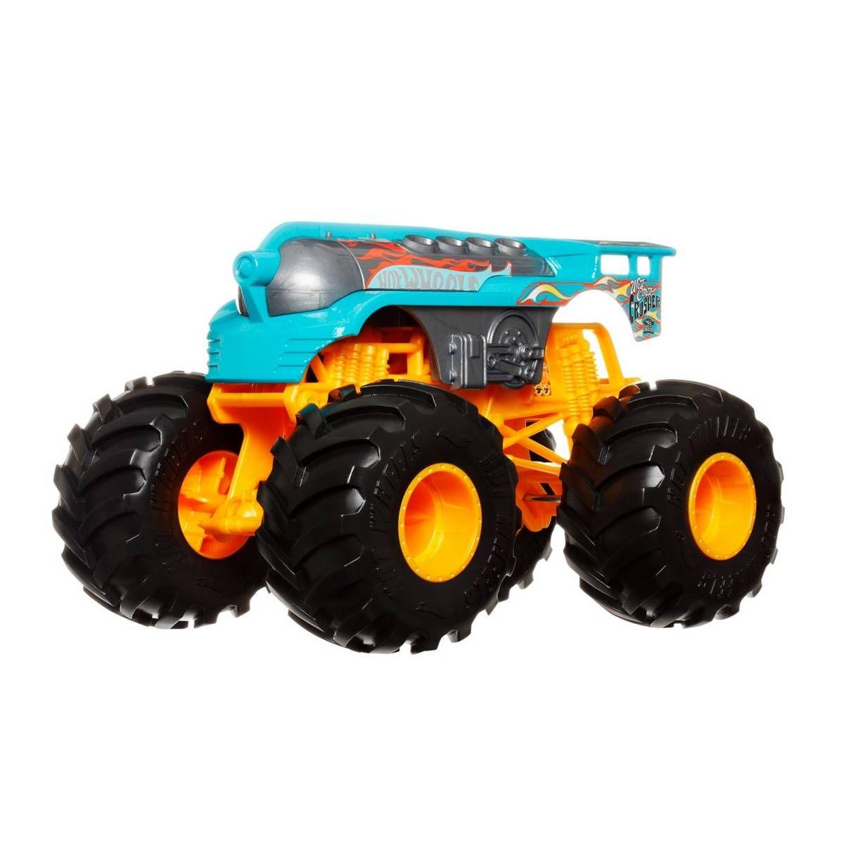 HOT WHEELS MONSTER TRUCKS ESCALA 1:24 - WEST COAST CRUSHER-2