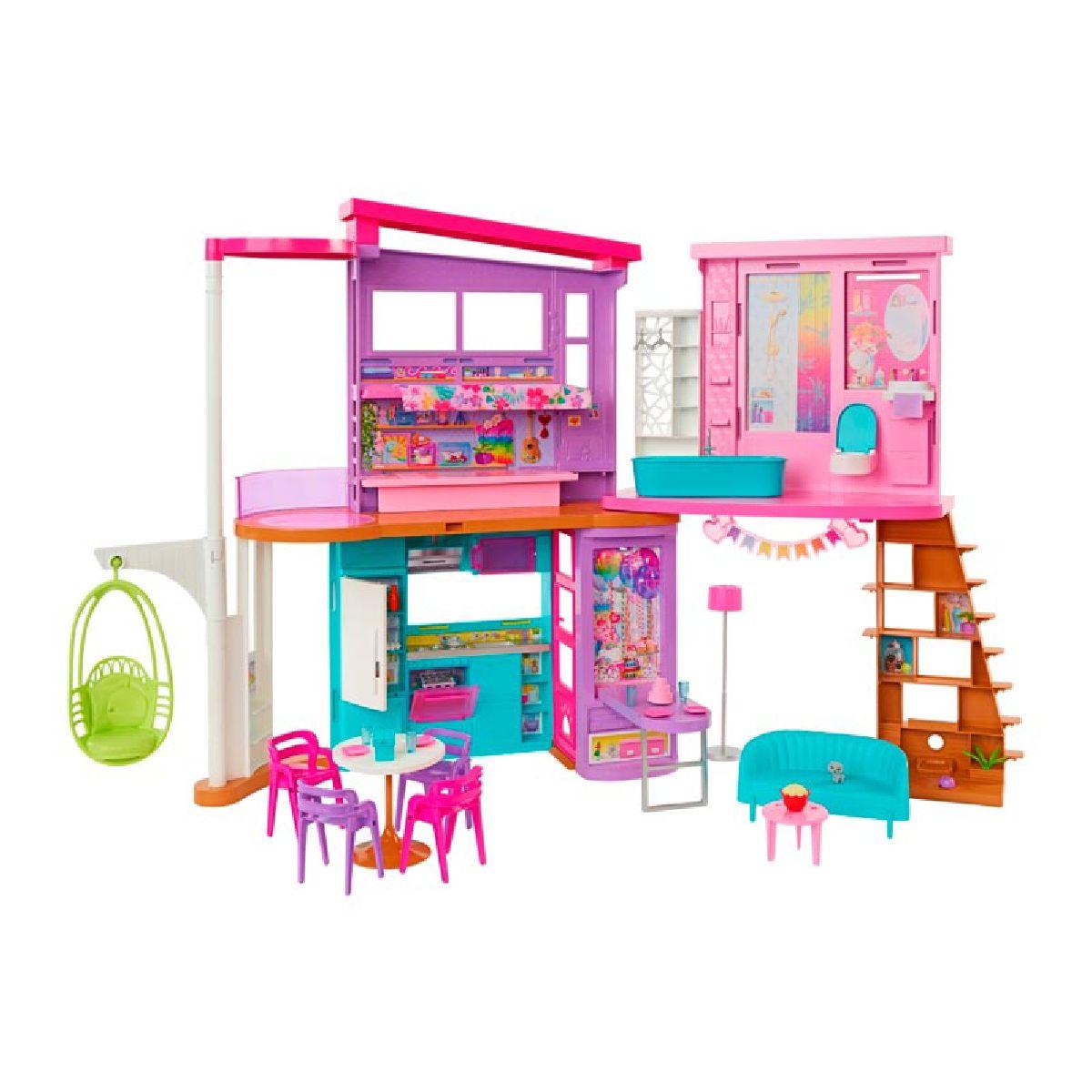 Casa de muñecas Barbie Casa Malibu 30 piezas-5