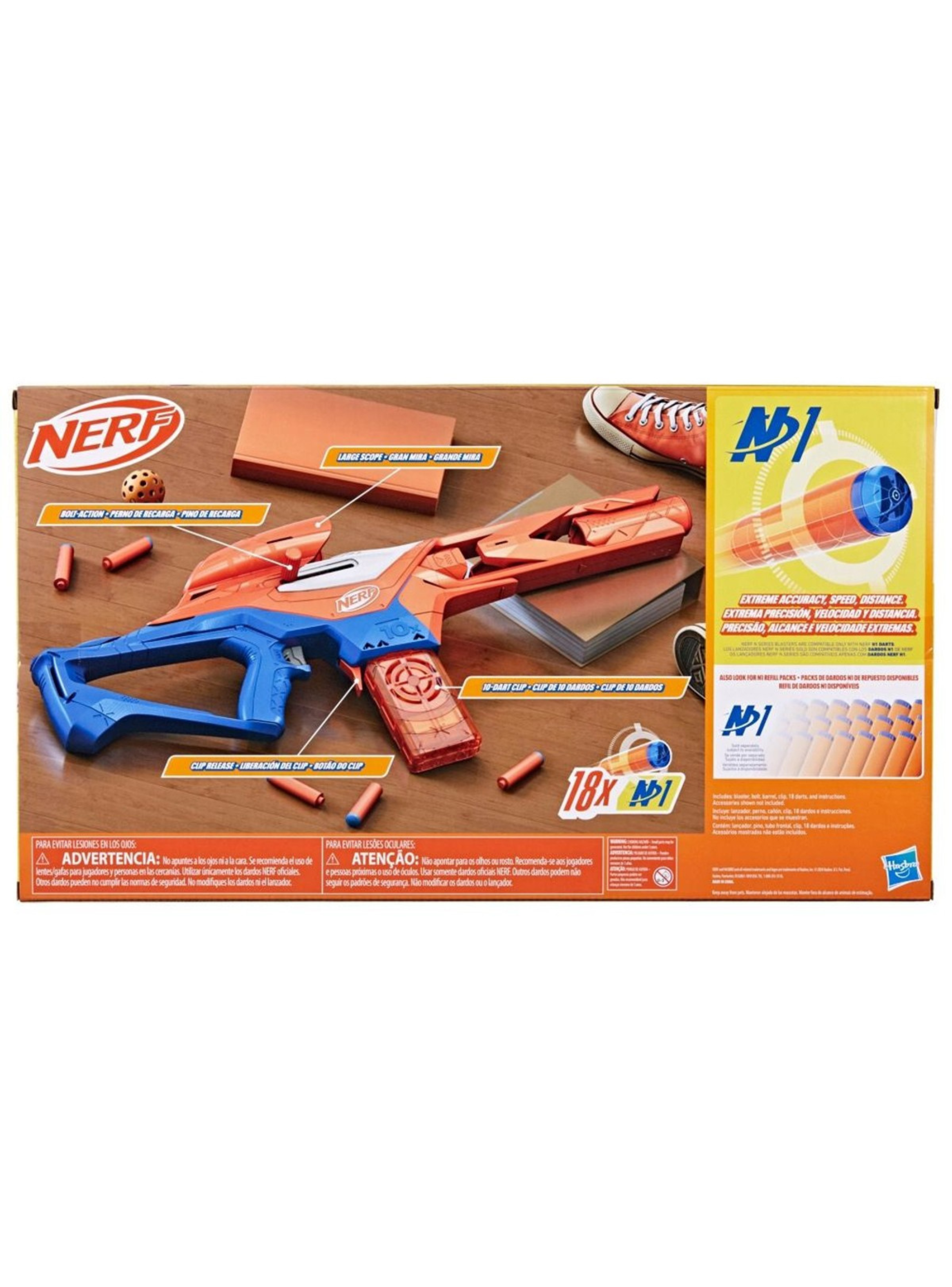 Lanzador nerf n series pinpoint-5