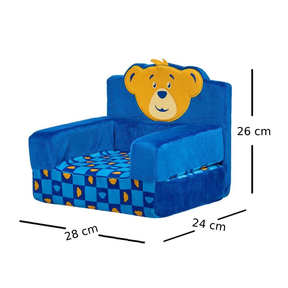 Sillo/Cama Azul Build-A-Bear-2
